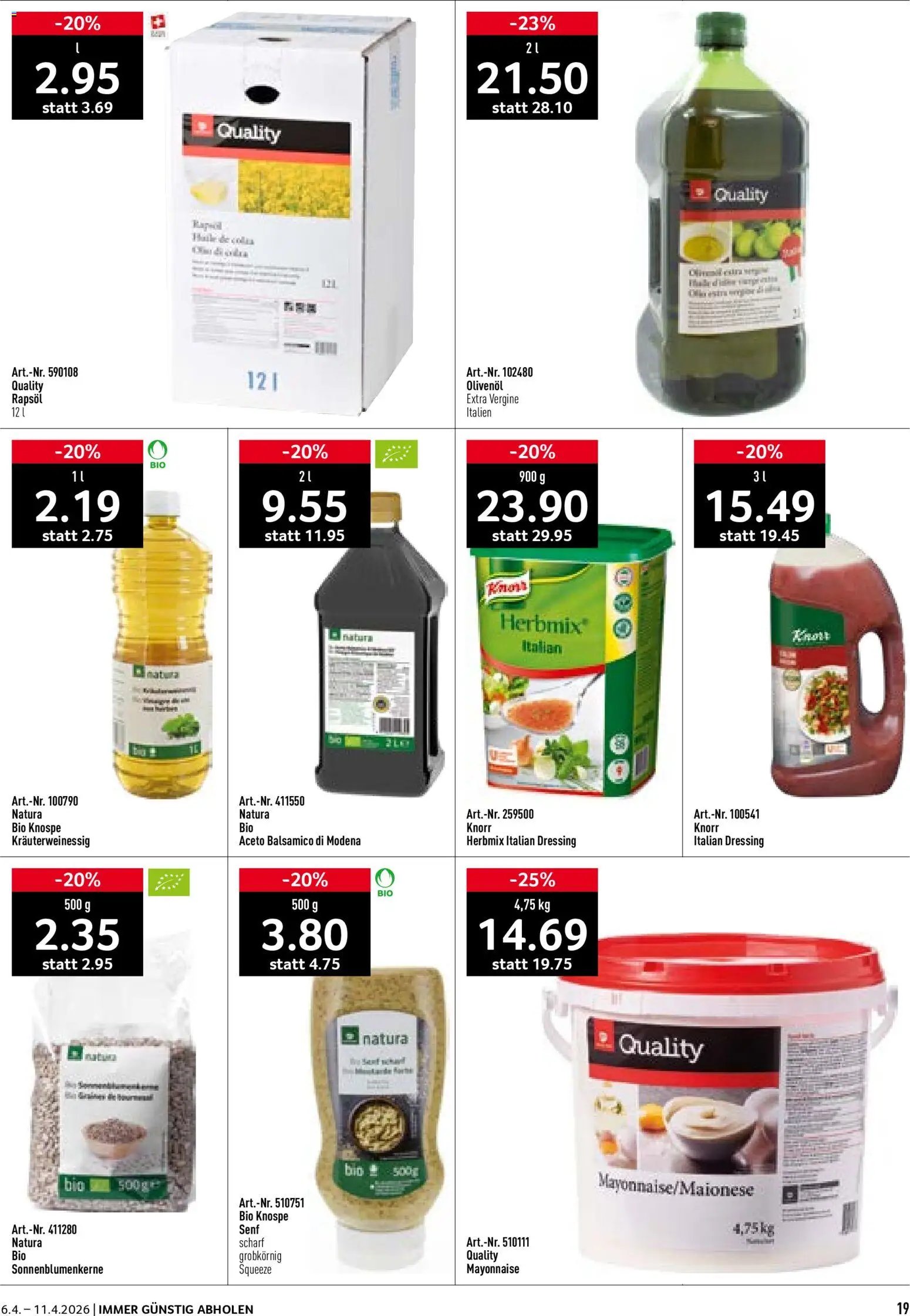 Prodega aktionen (2026-04-06 - 2026-04-11) | 19