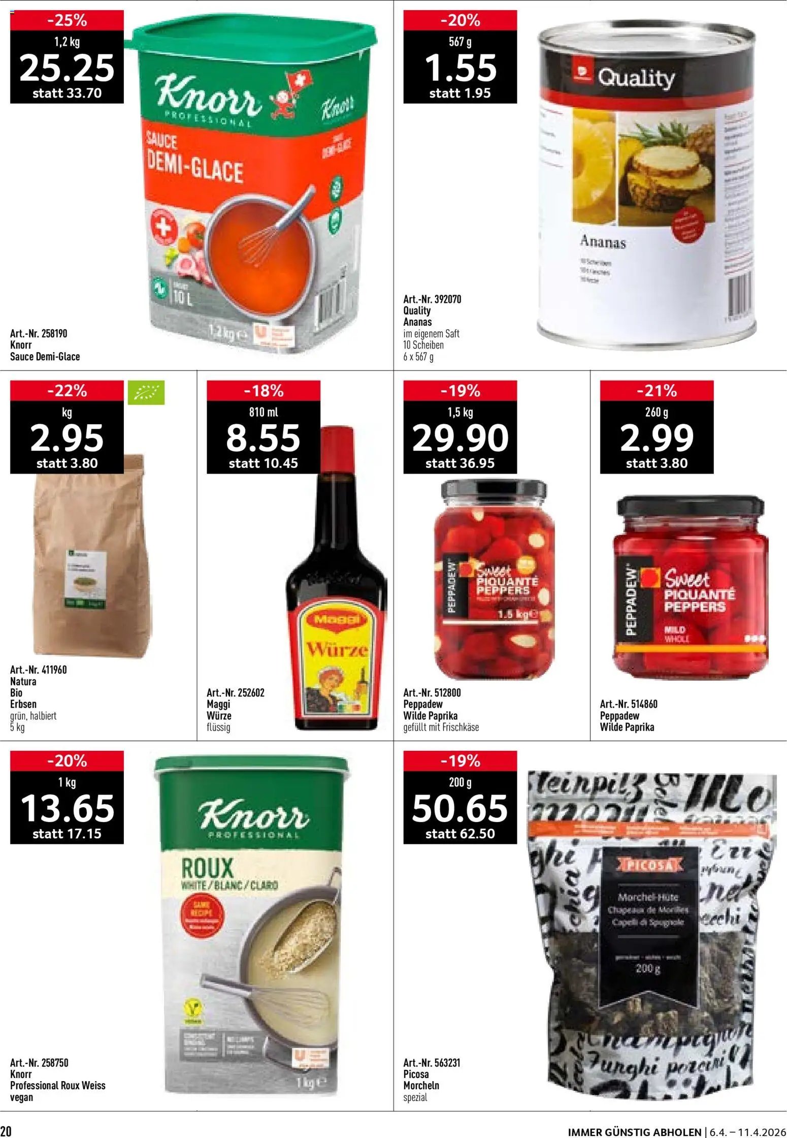 Prodega aktionen (2026-04-06 - 2026-04-11) | 20