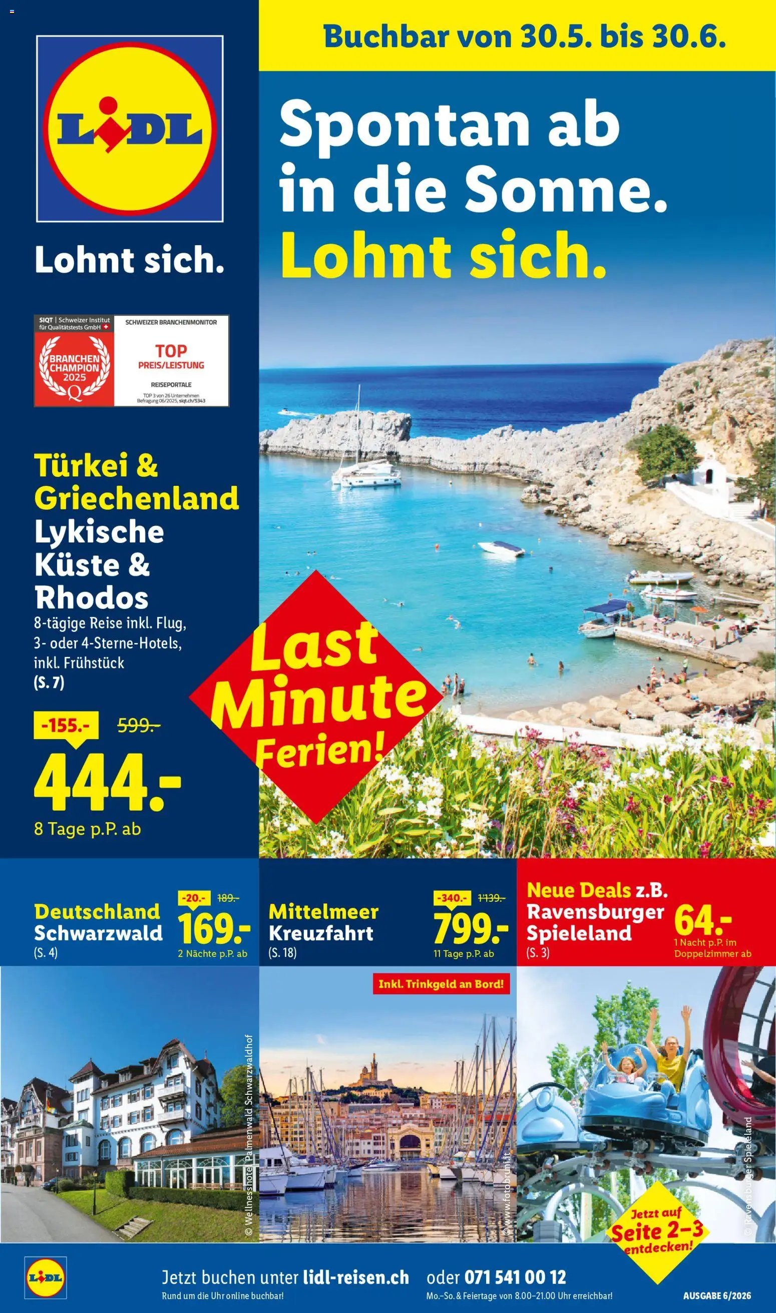 Lidl Aktionen Reisen