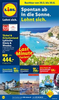 Lidl Aktionen Reisen