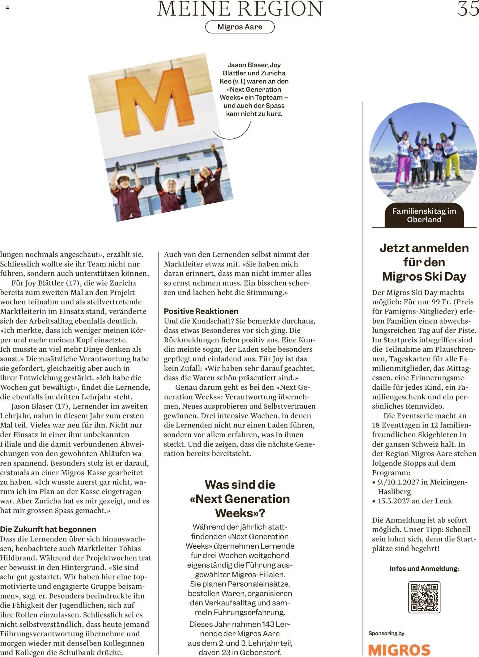 Migros aktionen Magazine