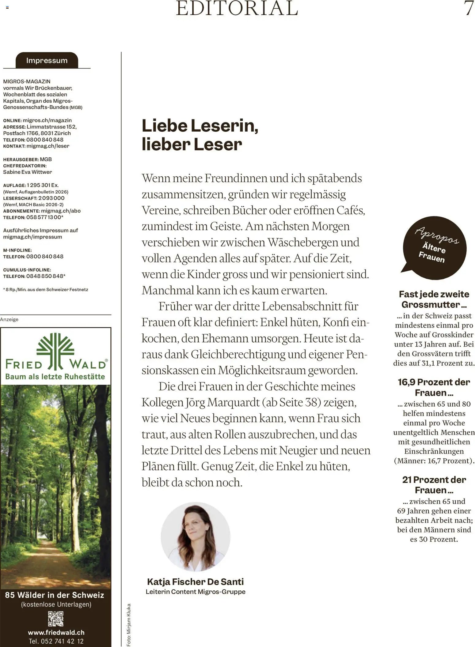 Migros aktionen Magazine