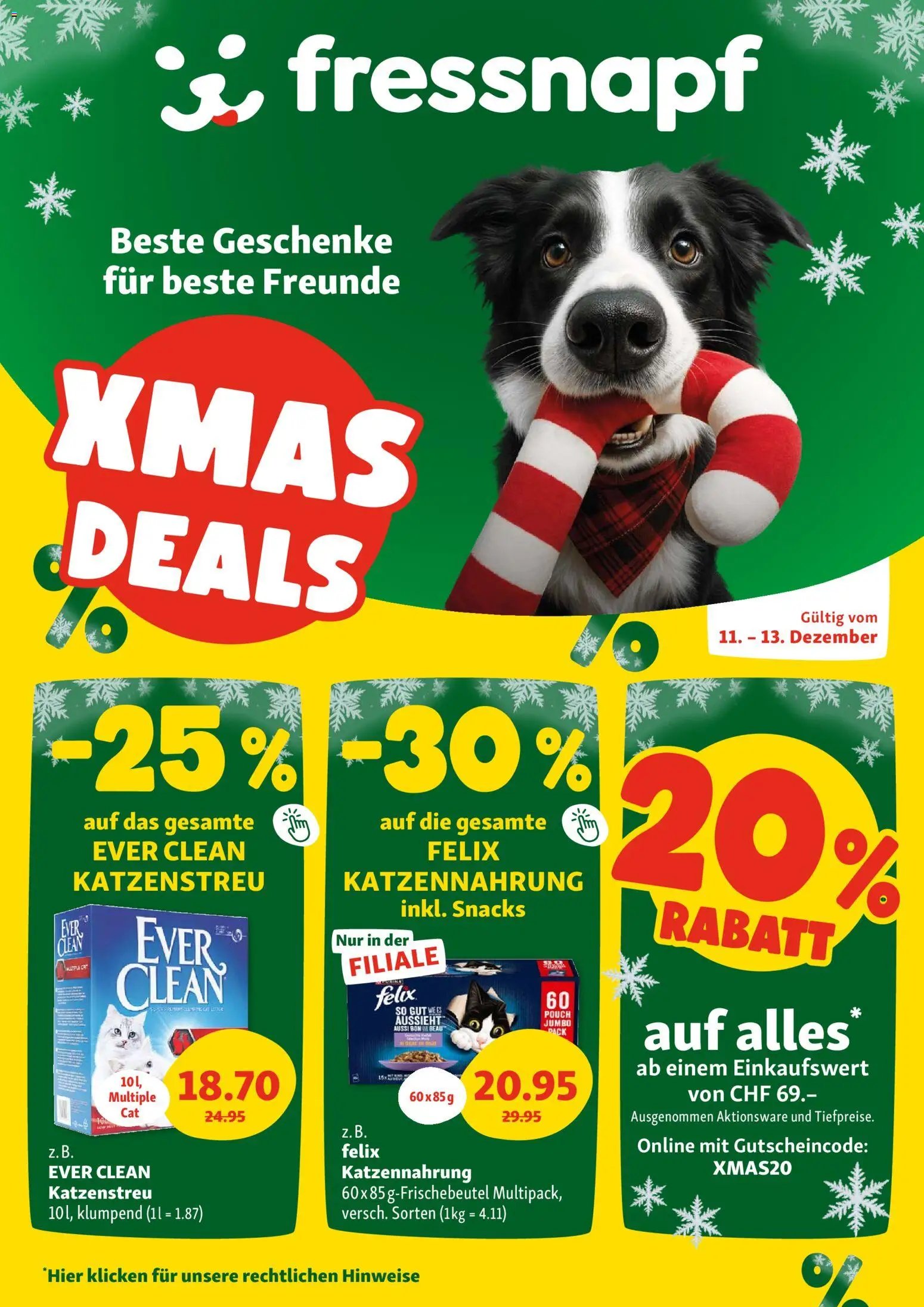 Fressnapf Aktionen (2025-12-11 - 2025-12-13) | 1