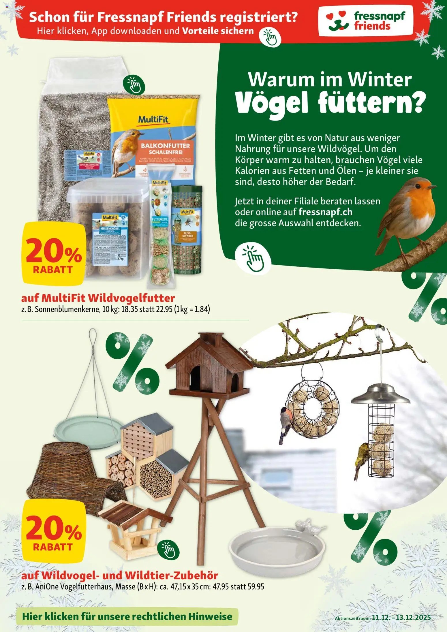 Fressnapf Aktionen (2025-12-11 - 2025-12-13) | 11