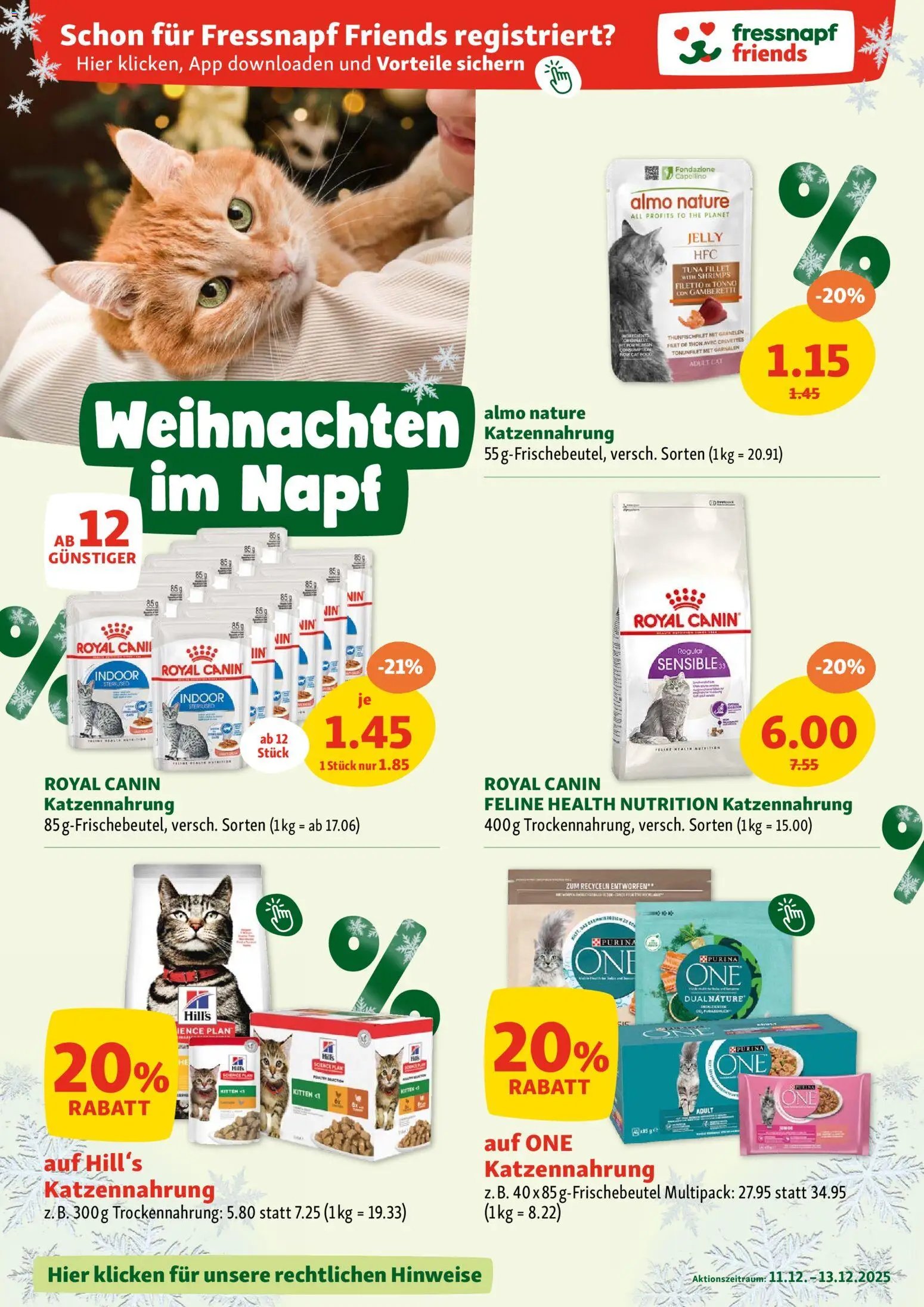 Fressnapf Aktionen (2025-12-11 - 2025-12-13) | 8