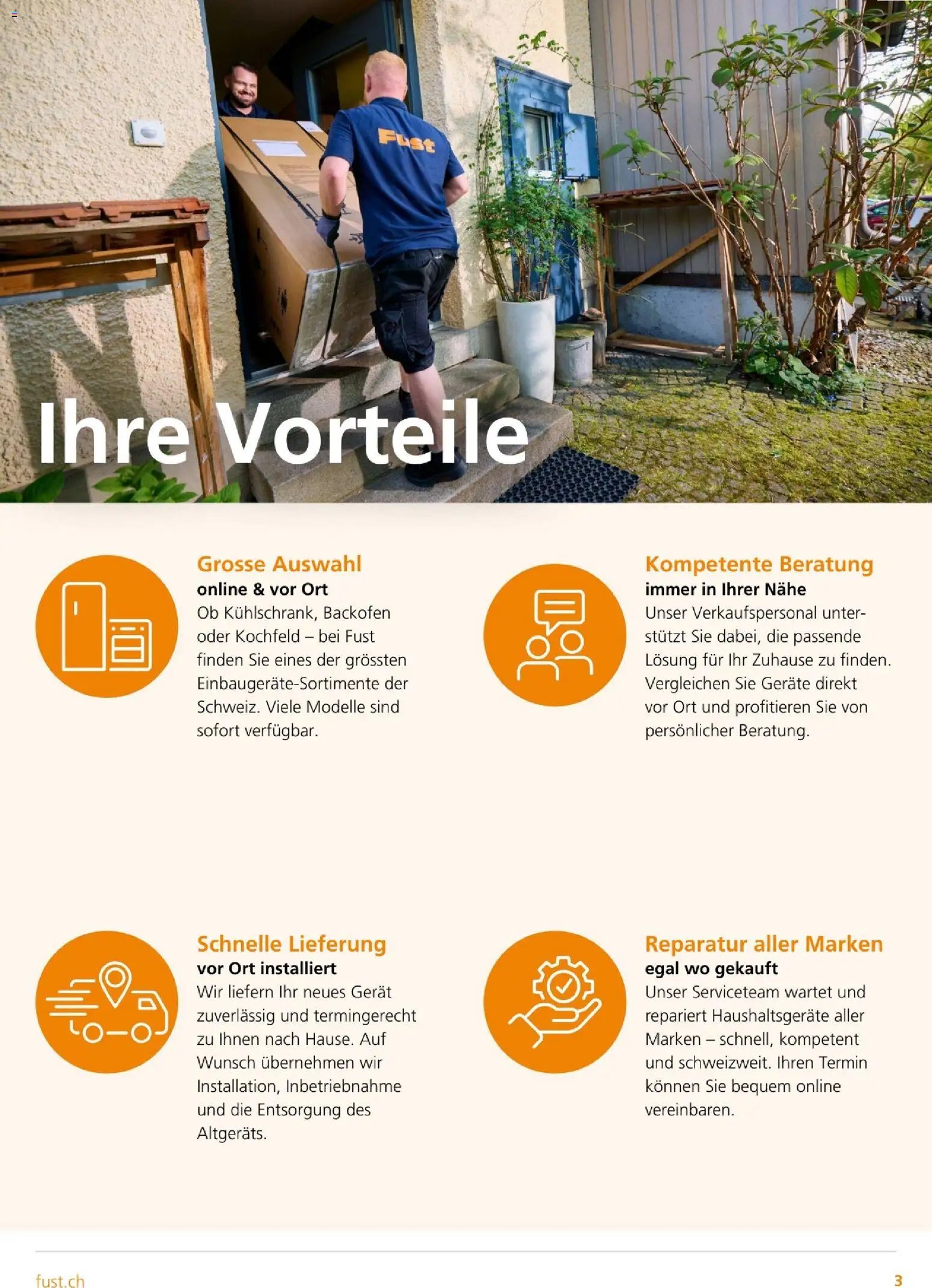 Fust aktionen Einbau