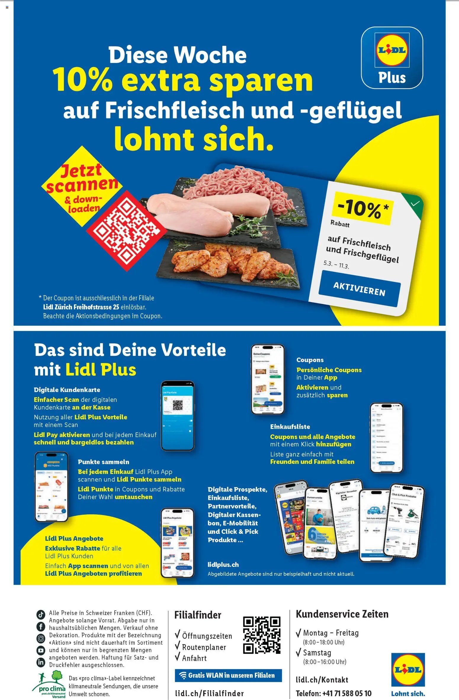 Lidl Aktionen Neueröffnung Zürich (2026-03-05 - 2026-03-11) | 4
