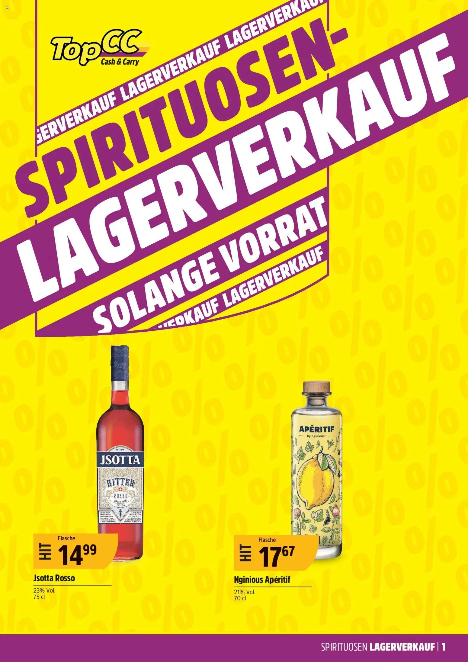 TopCC aktionen Spirituosen