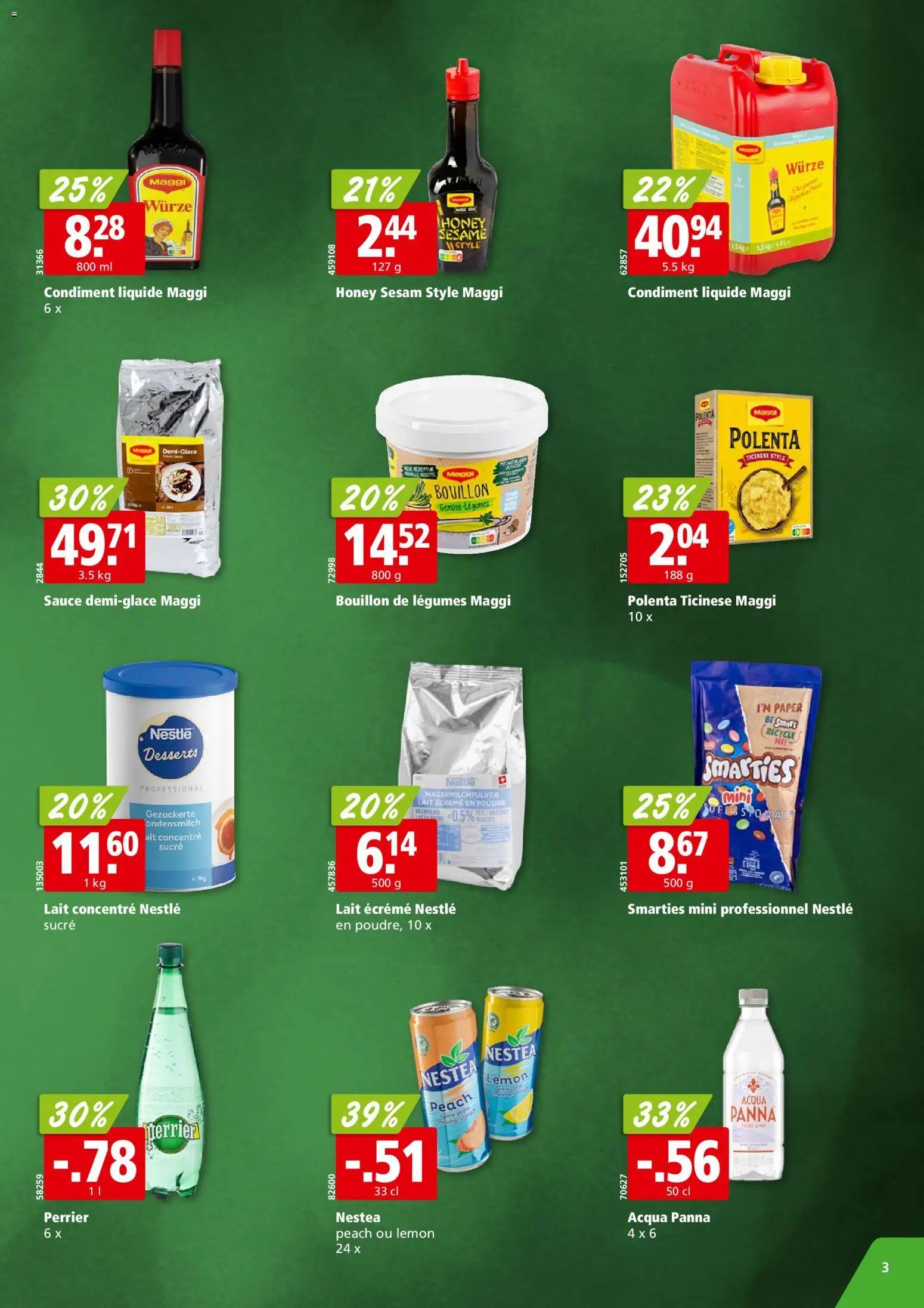 Aligro Aktionen Phénoménal Chavannes, Matran, Genève, Sion (2026-01-26 - 2026-02-07)