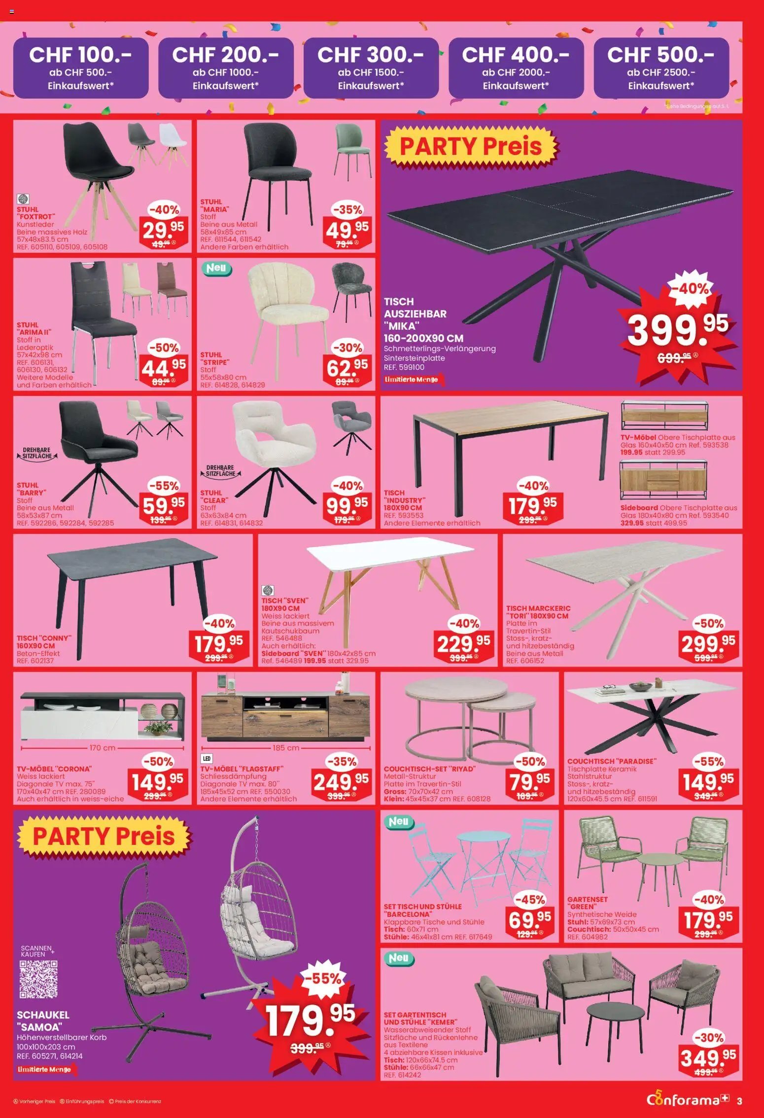 Conforama aktionen Selection  (2026-03-04 - 2026-03-17)