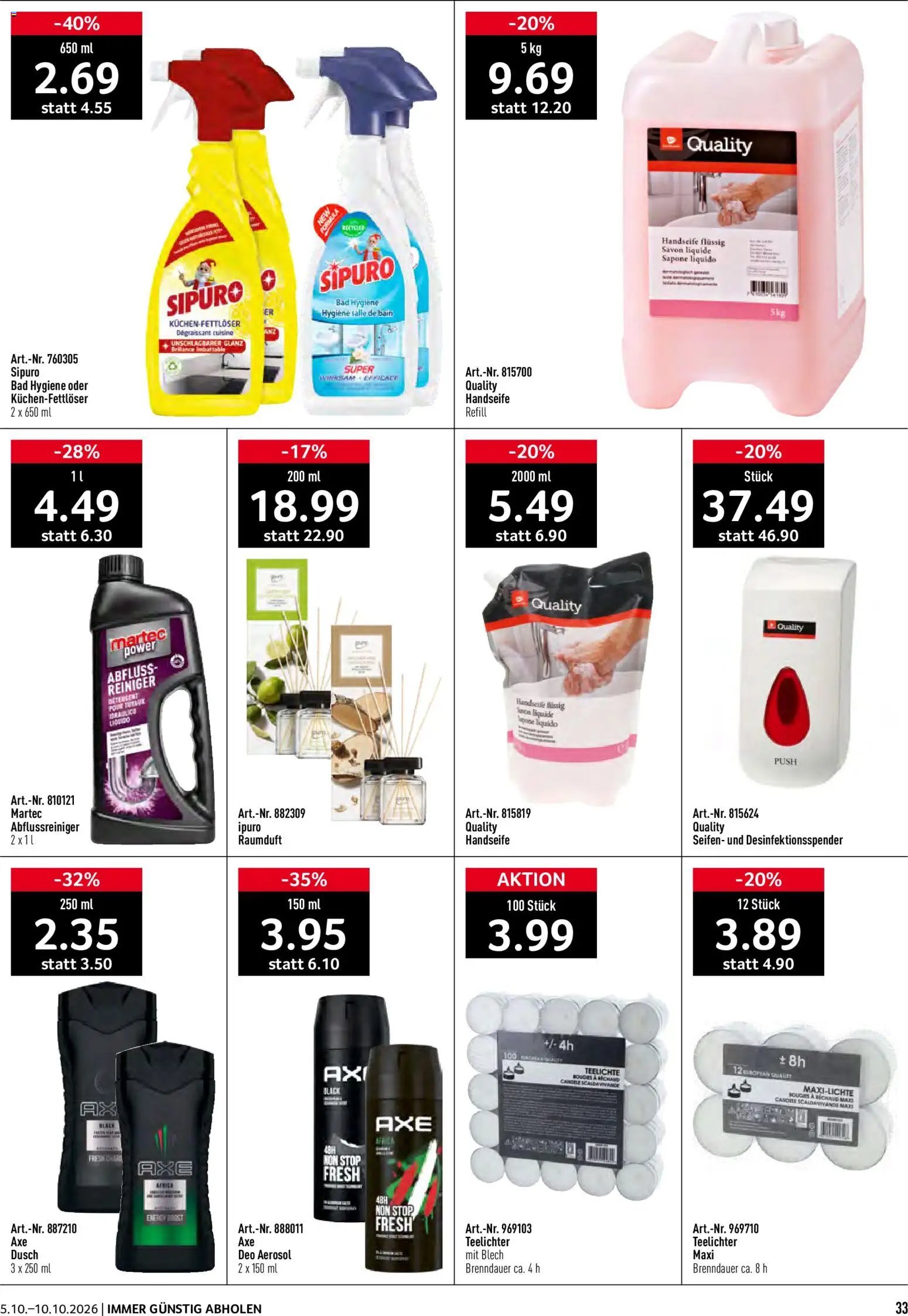Prodega aktionen