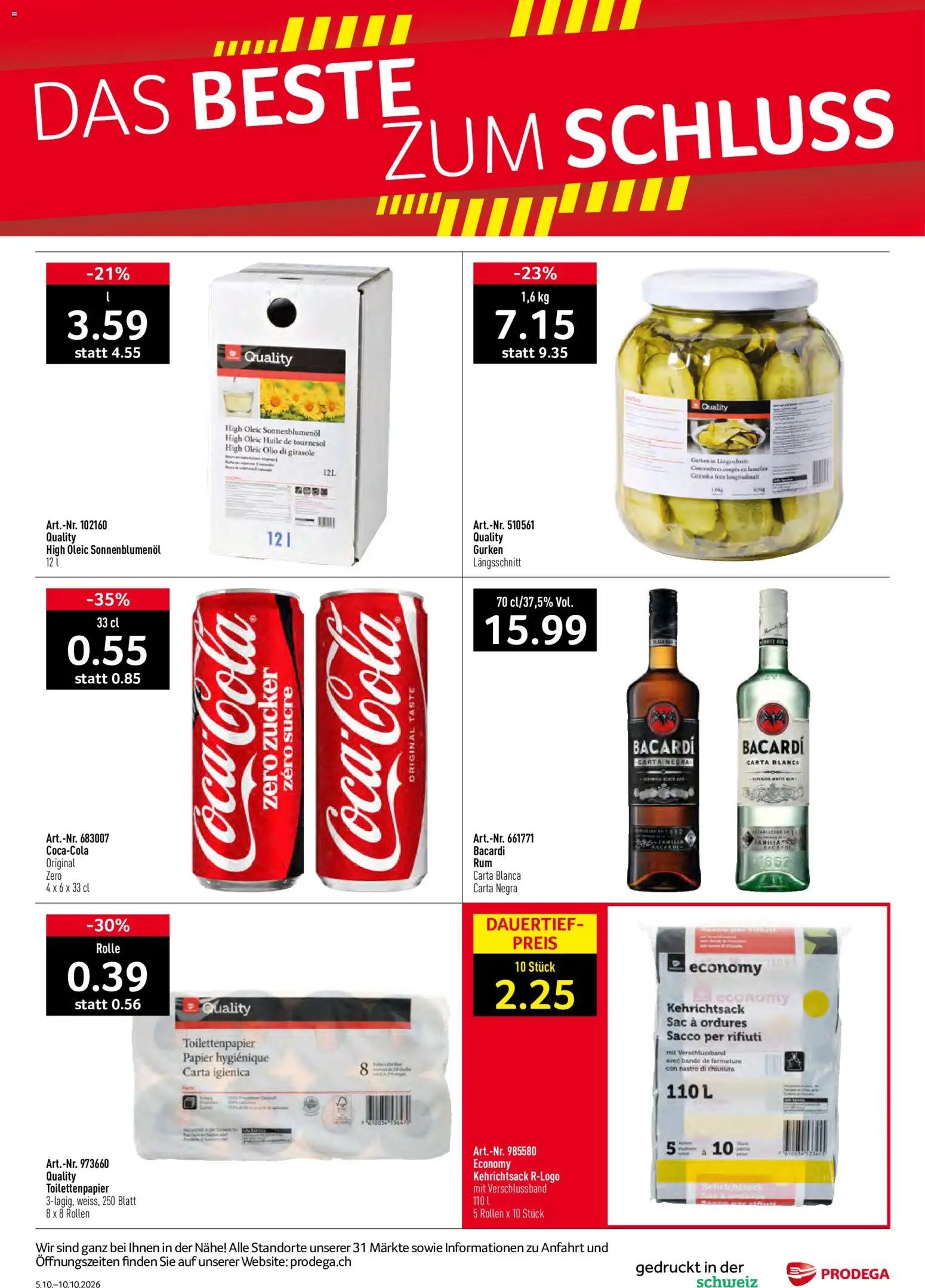 Prodega aktionen