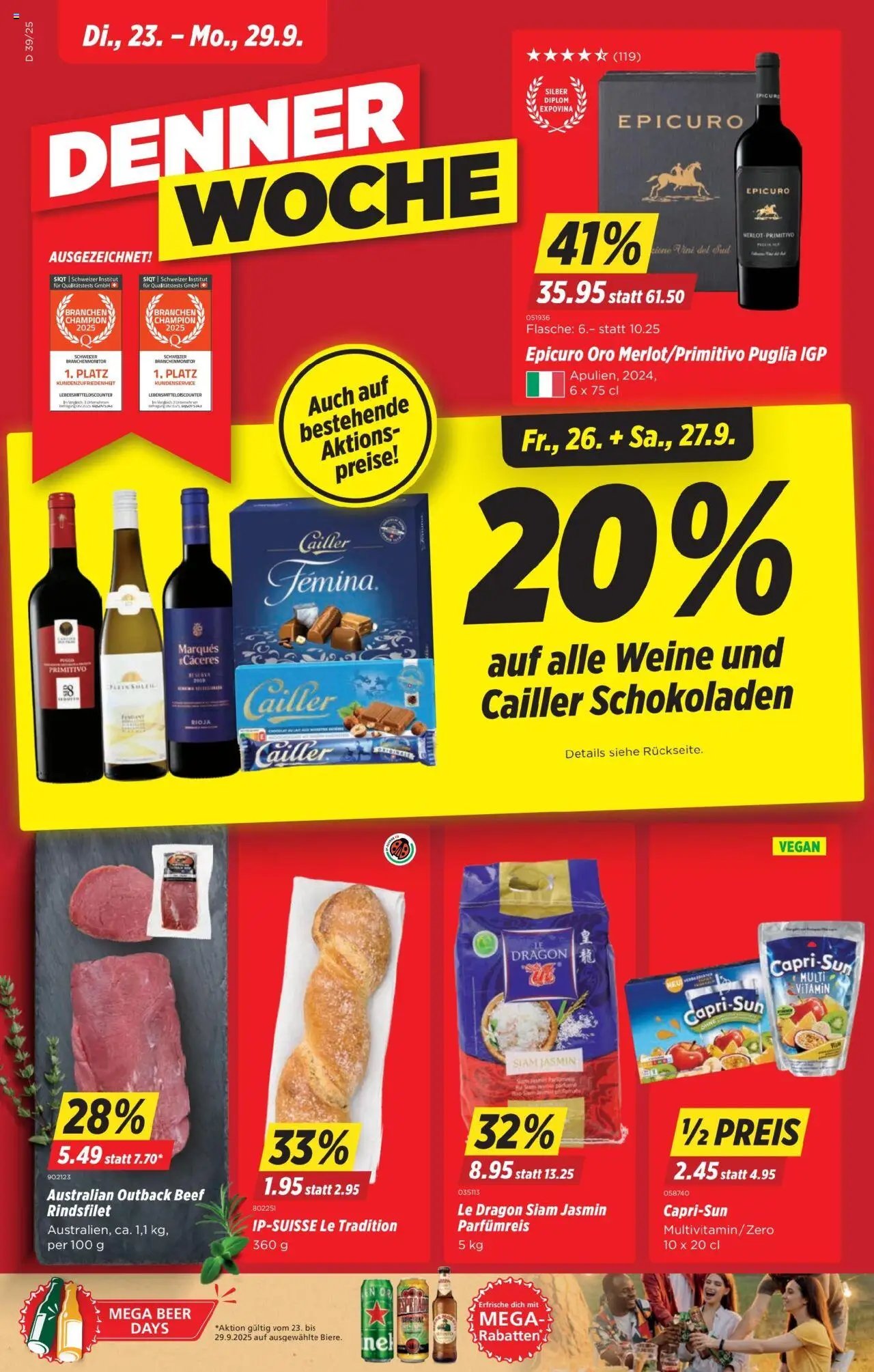 Denner Aktionen (2025-09-23 - 2025-09-29) | 1