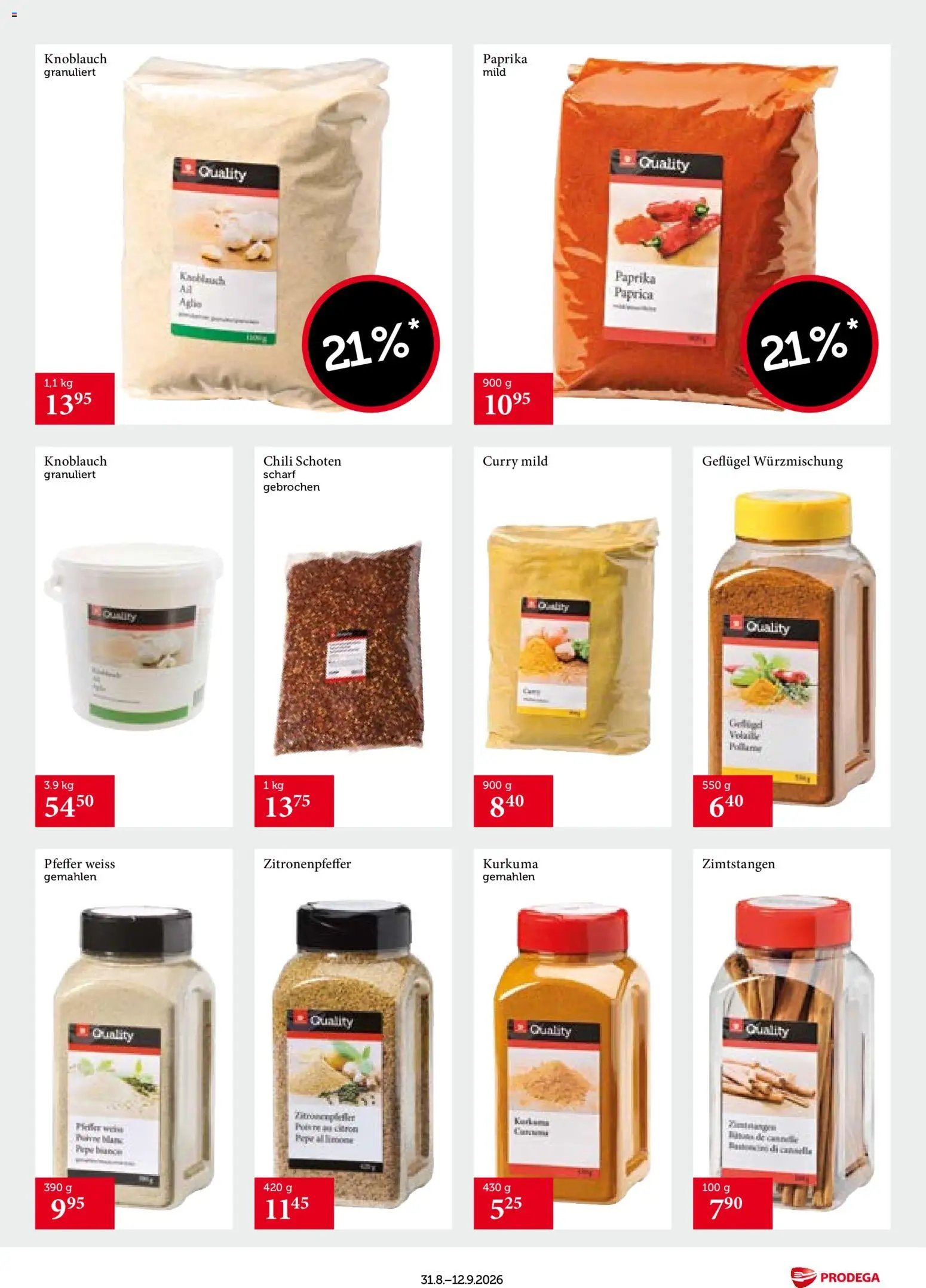 Prodega aktionen Transgourmet Quality