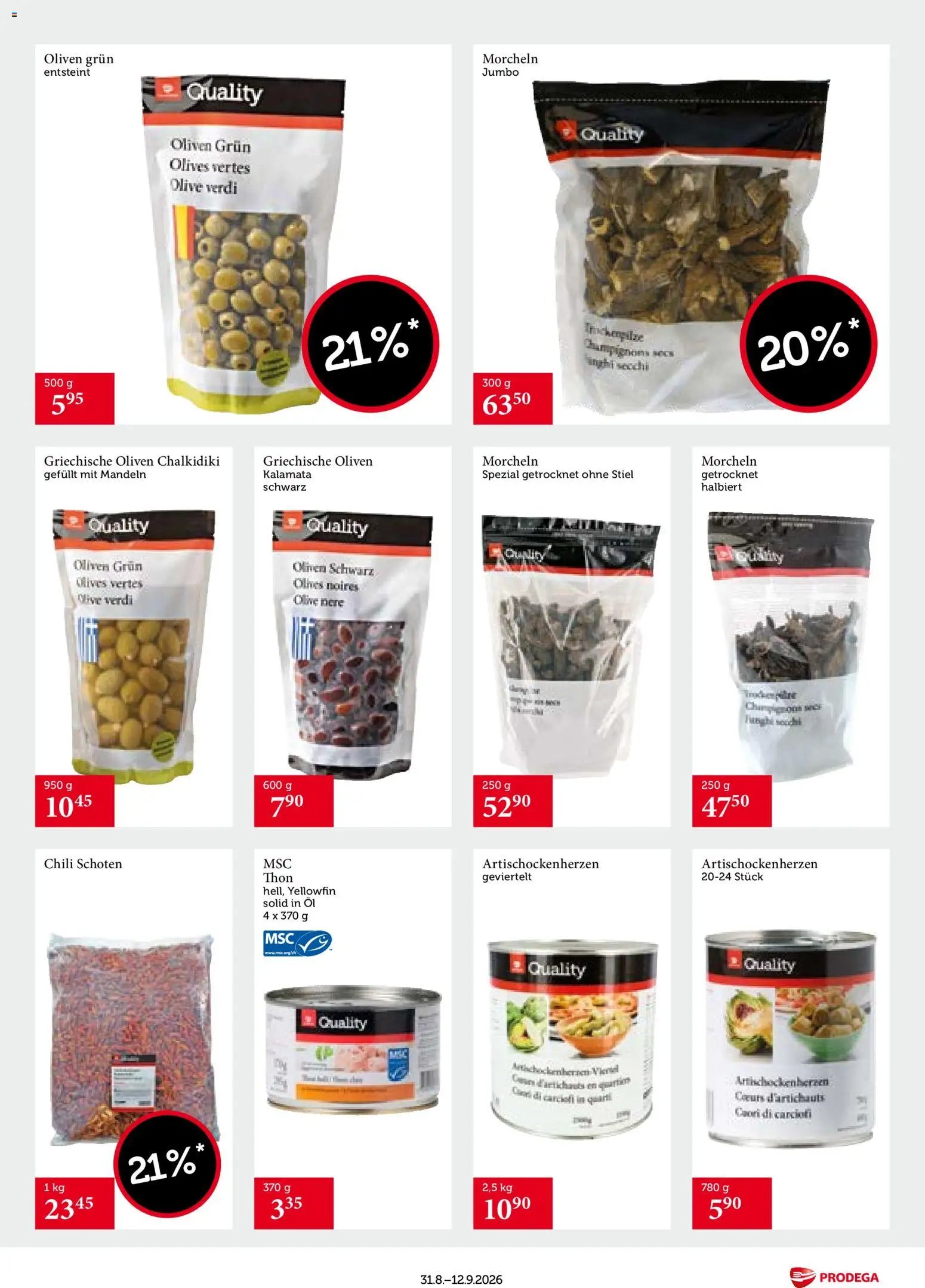 Prodega aktionen Transgourmet Quality