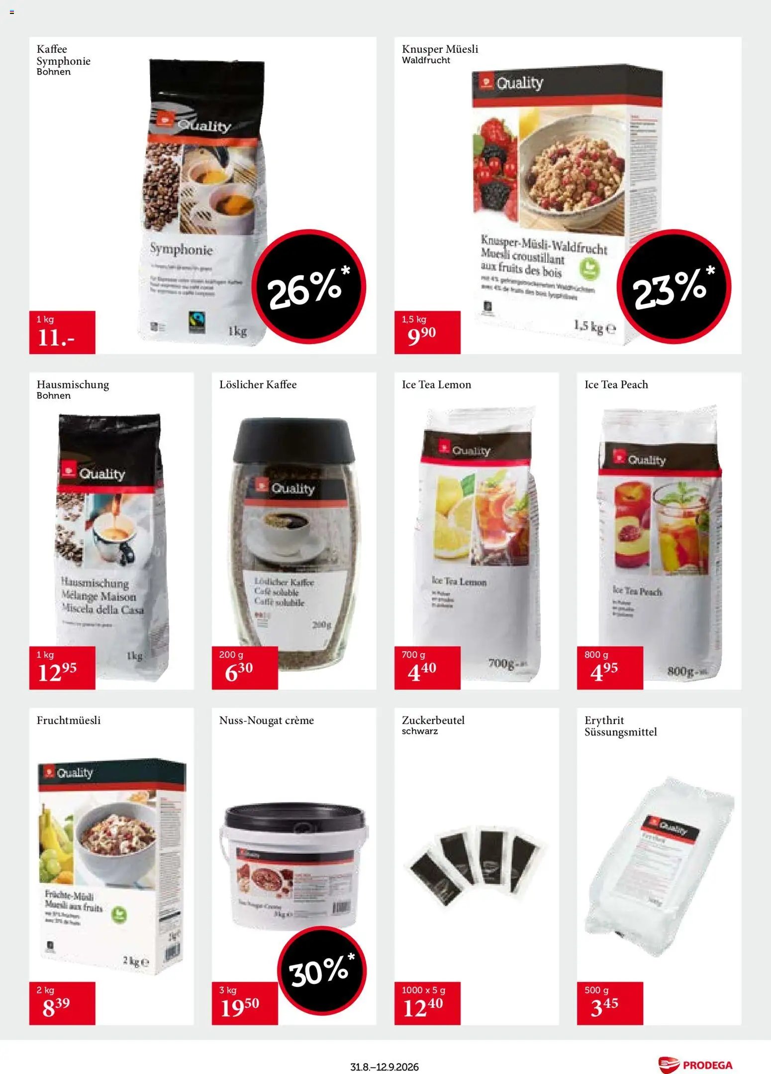 Prodega aktionen Transgourmet Quality