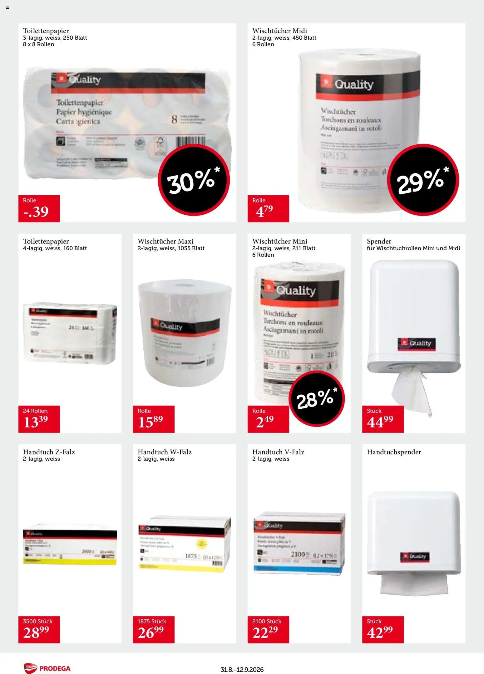 Prodega aktionen Transgourmet Quality