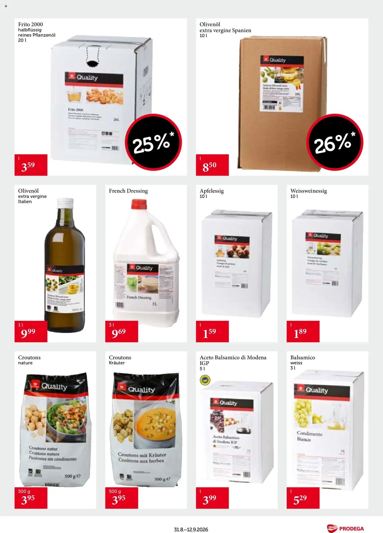 Prodega aktionen Transgourmet Quality