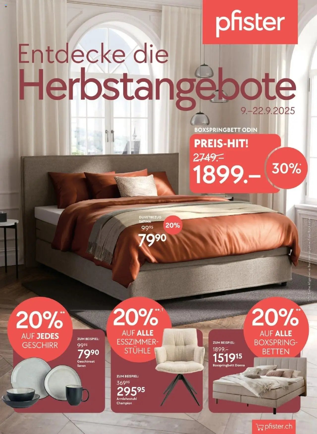 Pfister Aktionen (2025-09-09 - 2025-09-22) | 1