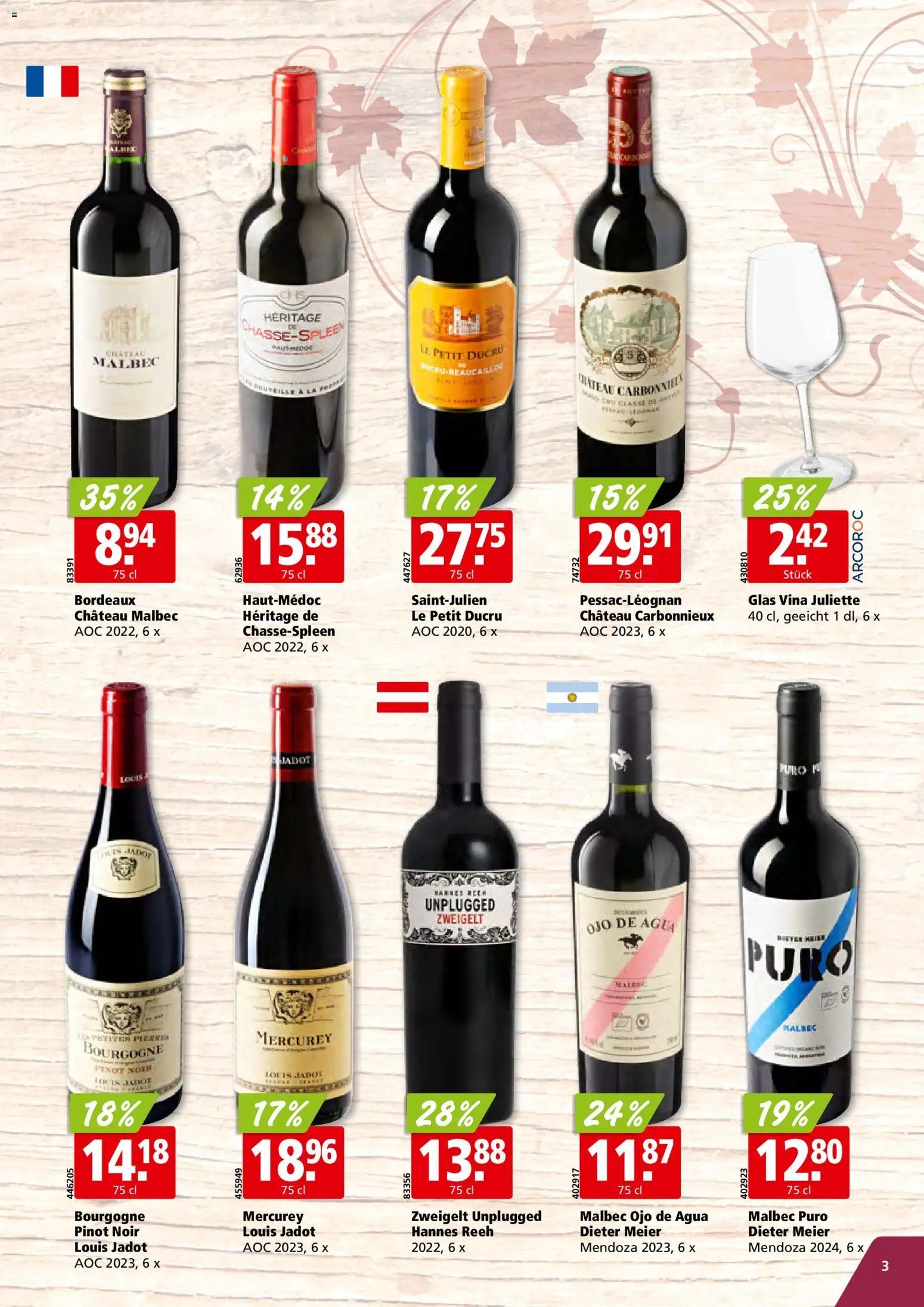 Aligro aktionen Wein Schlieren, Gossau SG, Frauenfeld, Rapperswil-Jona, Sargans, Bern