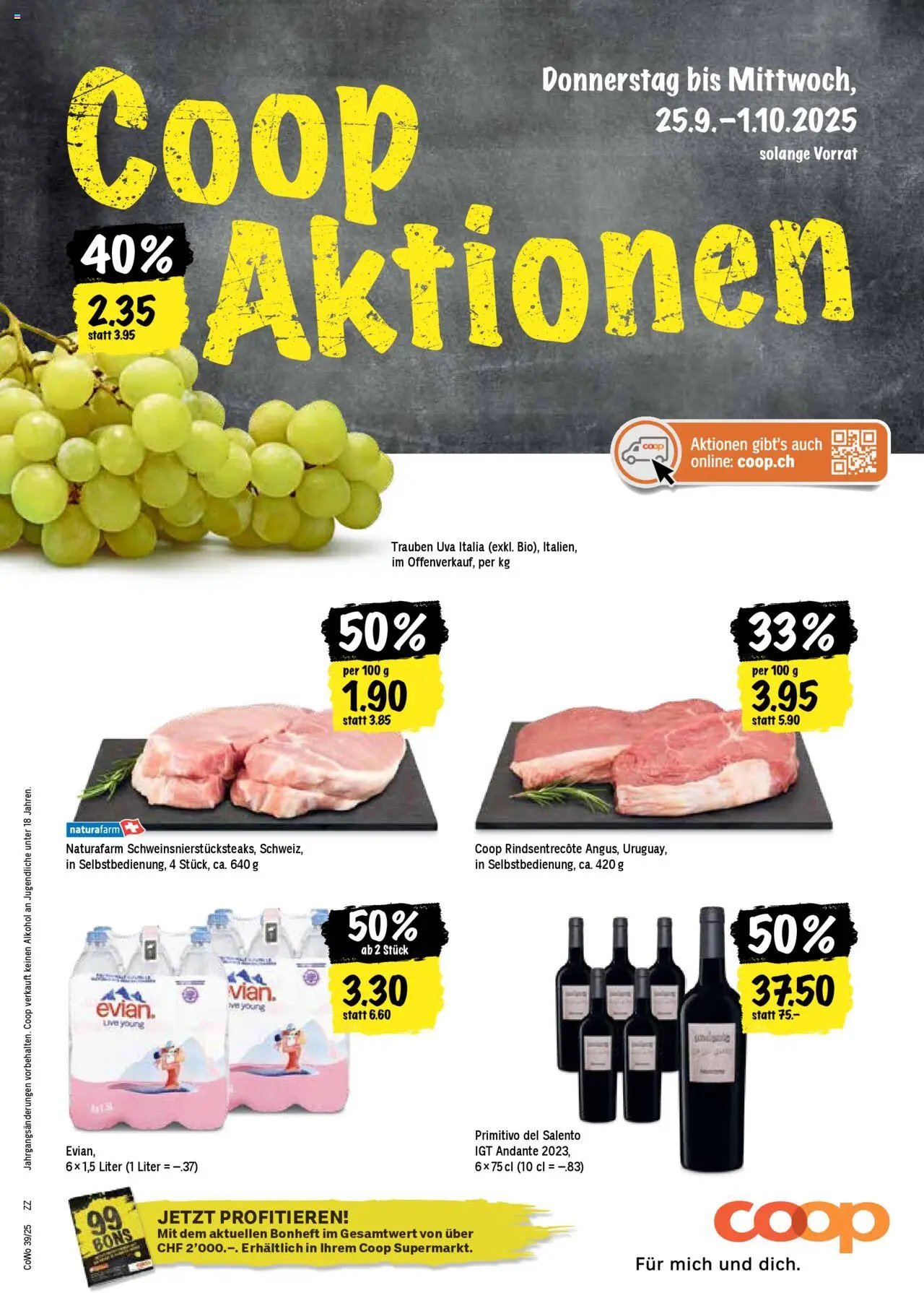 Coop Aktionen (2025-09-25 - 2025-10-01) | 1