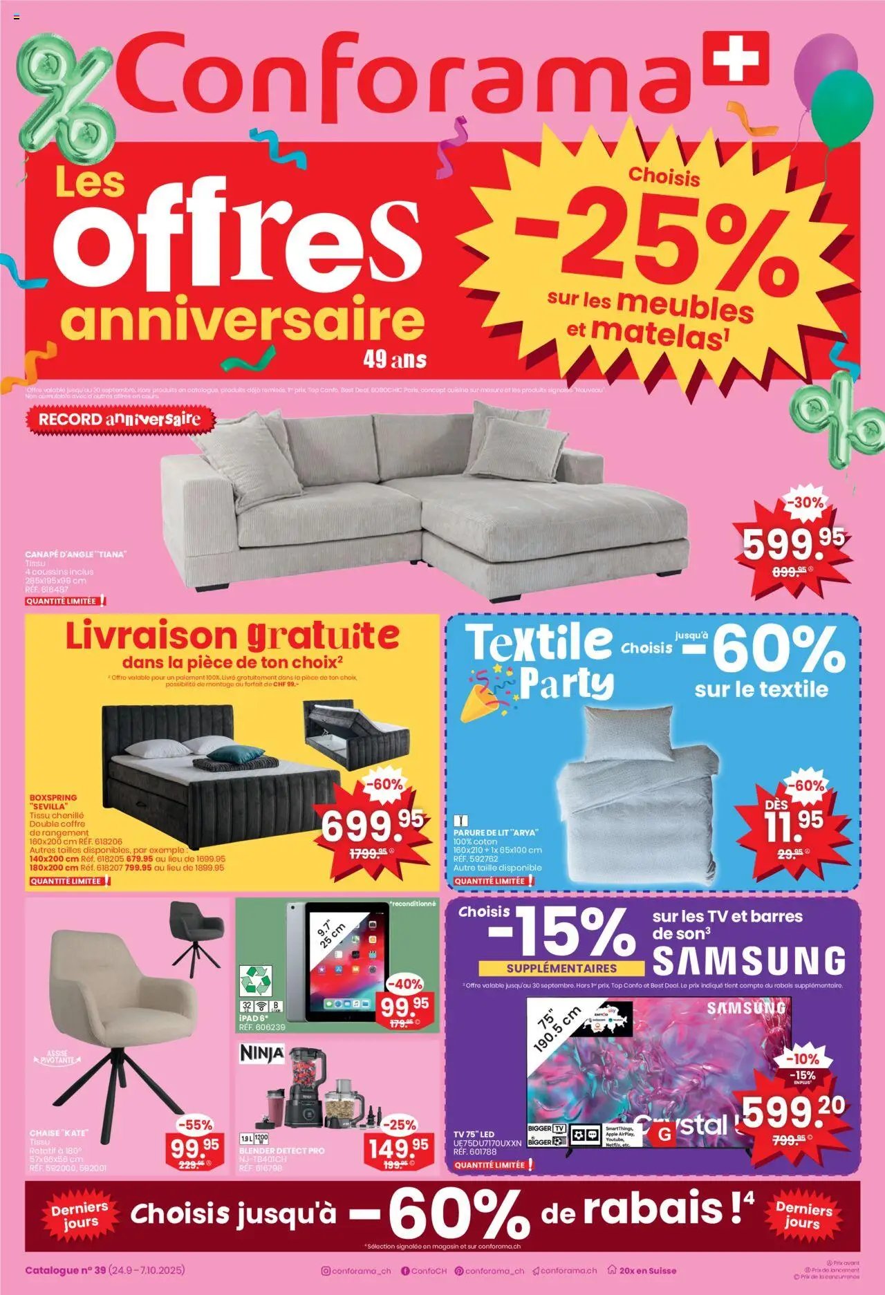 Conforama Aktionen FR (2025-09-24 - 2025-10-07) | 1
