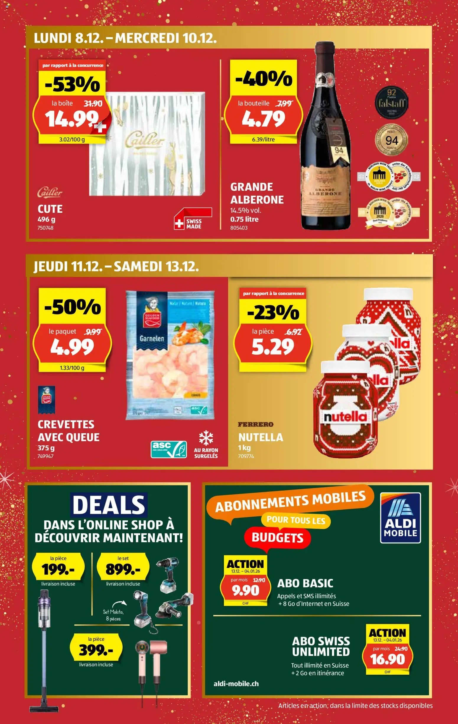 Aldi Aktionen Découvrir maintenant (2025-12-01 - 2025-12-13) | 2