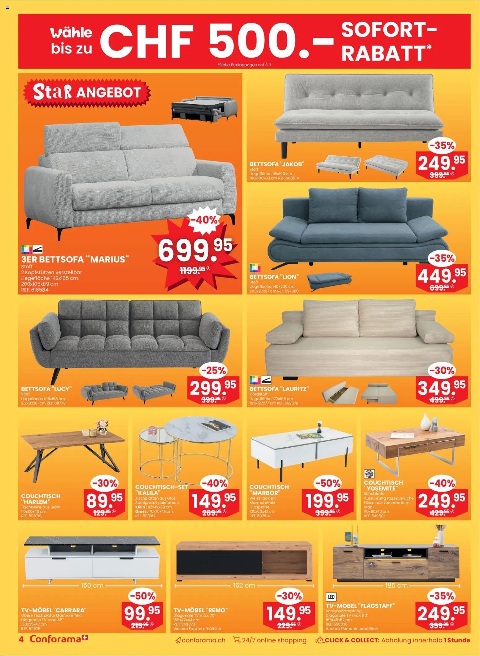 Conforama Aktionen (2025-12-31 - 2026-01-13)