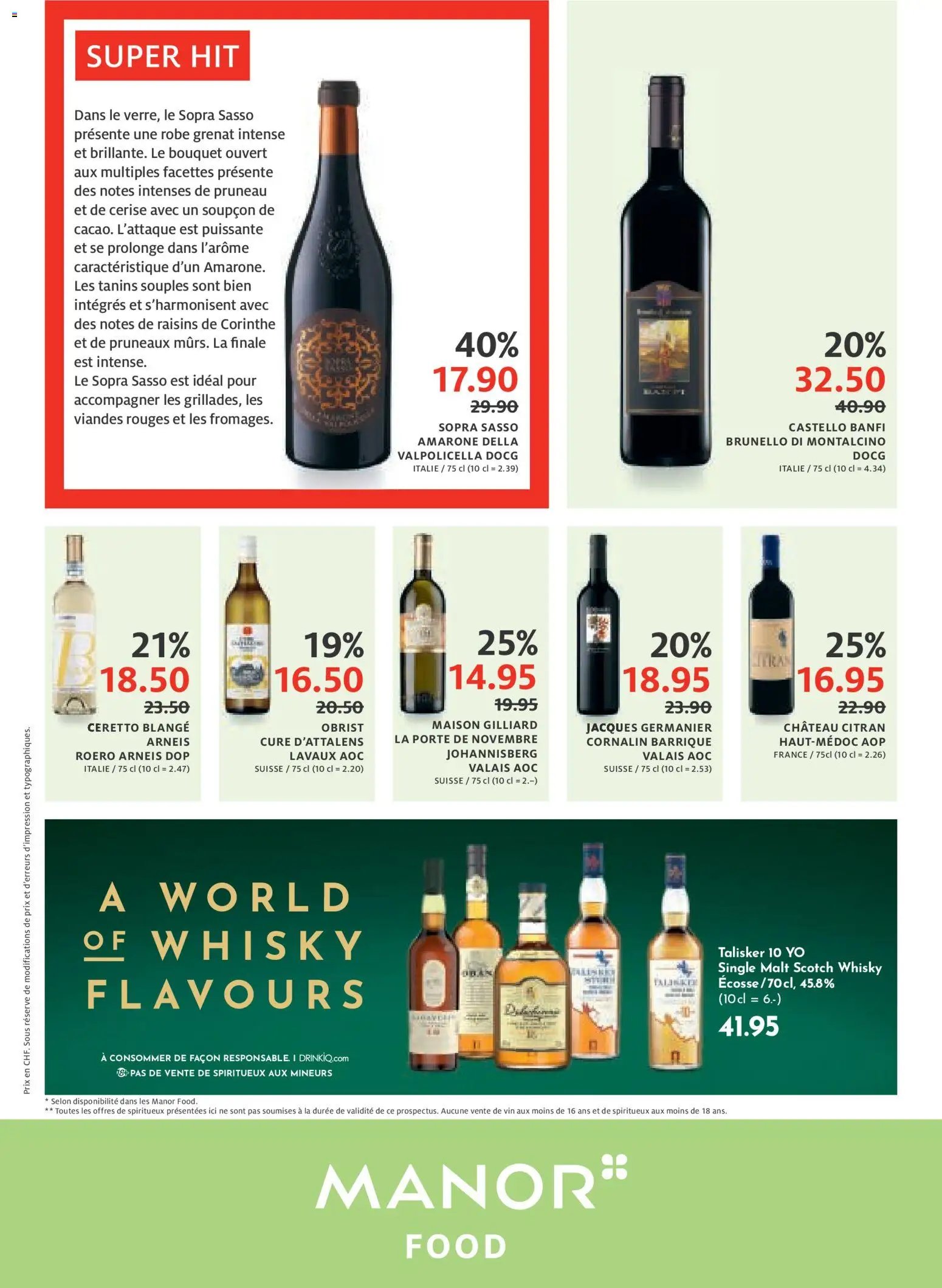 Manor Aktionen FR (2025-11-04 - 2025-11-10)