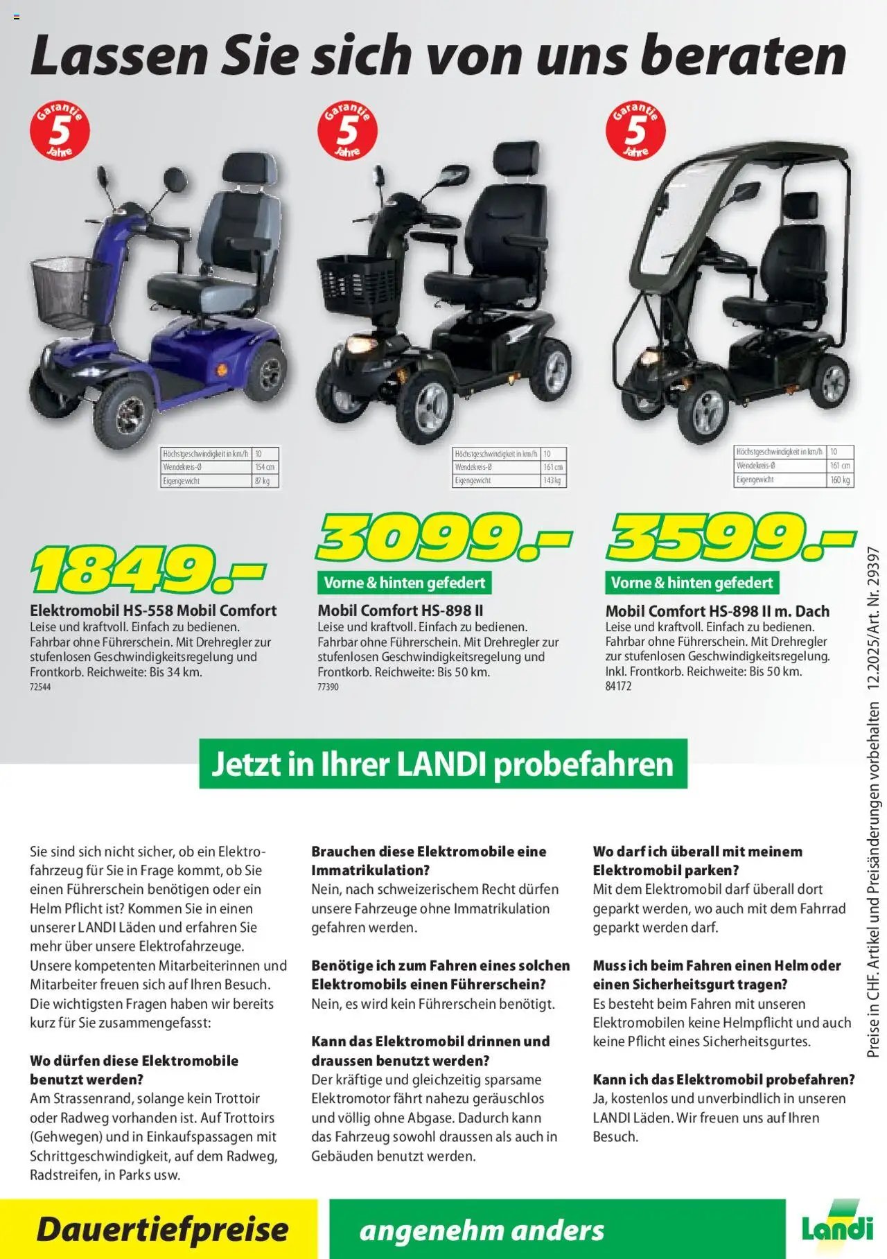Landi Aktionen Mobil Comfort (2025-02-13 - 2025-12-31) | 8