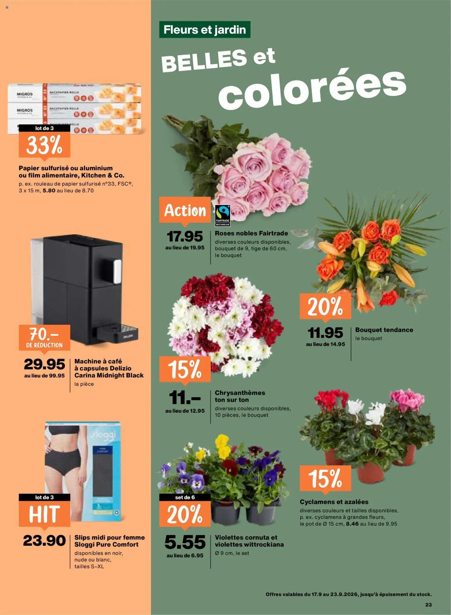 Migros aktionen FR