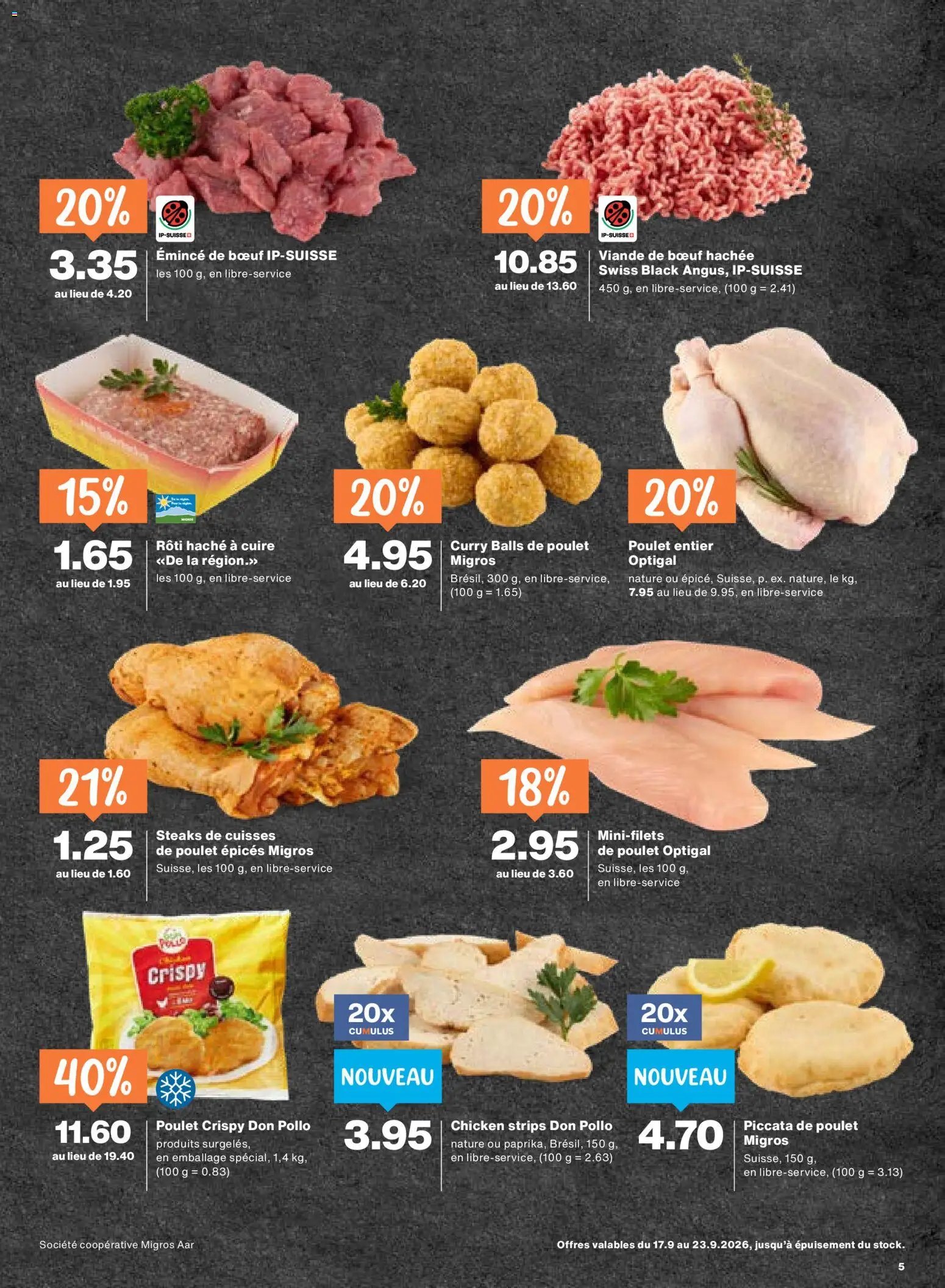Migros aktionen FR