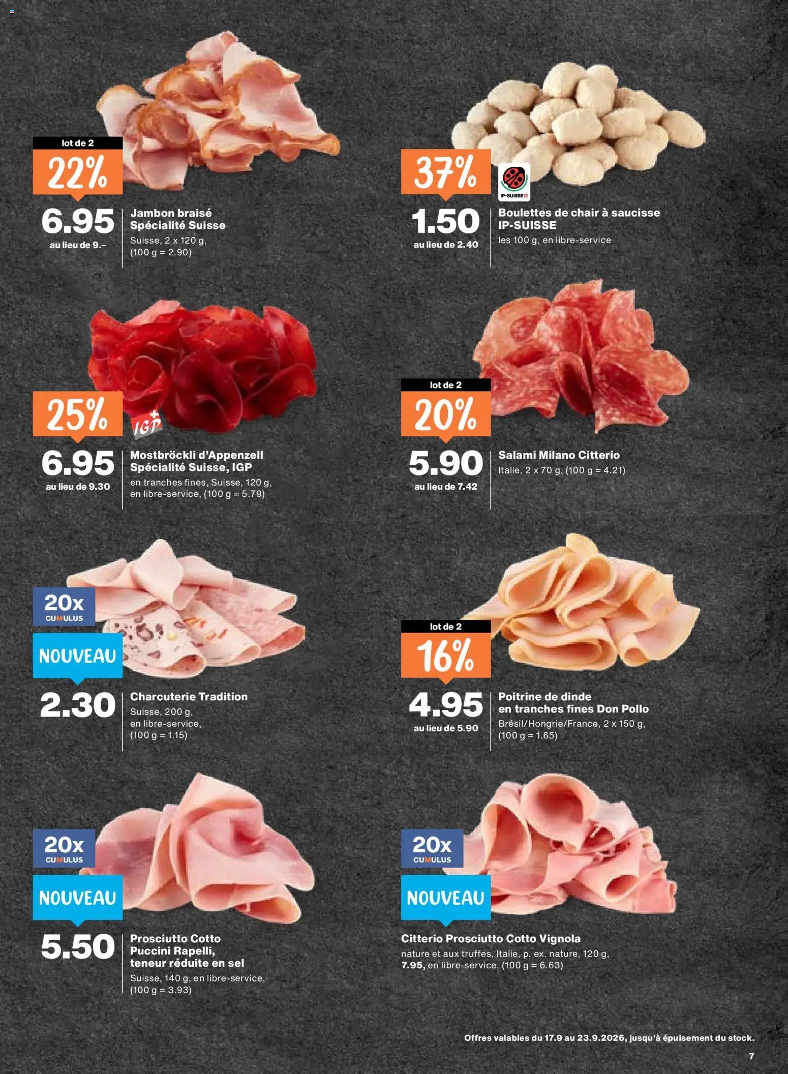 Migros aktionen FR