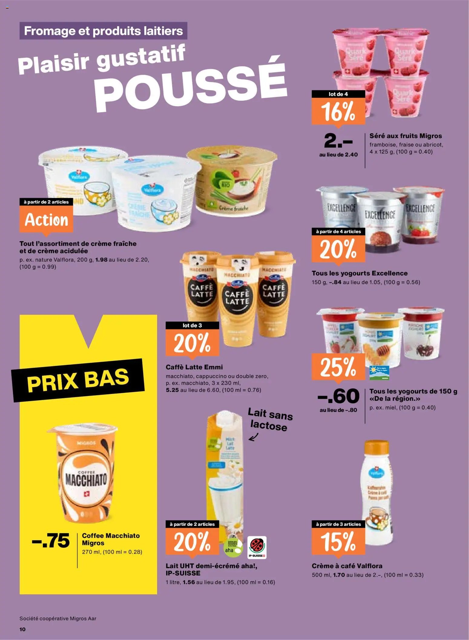 Migros aktionen FR