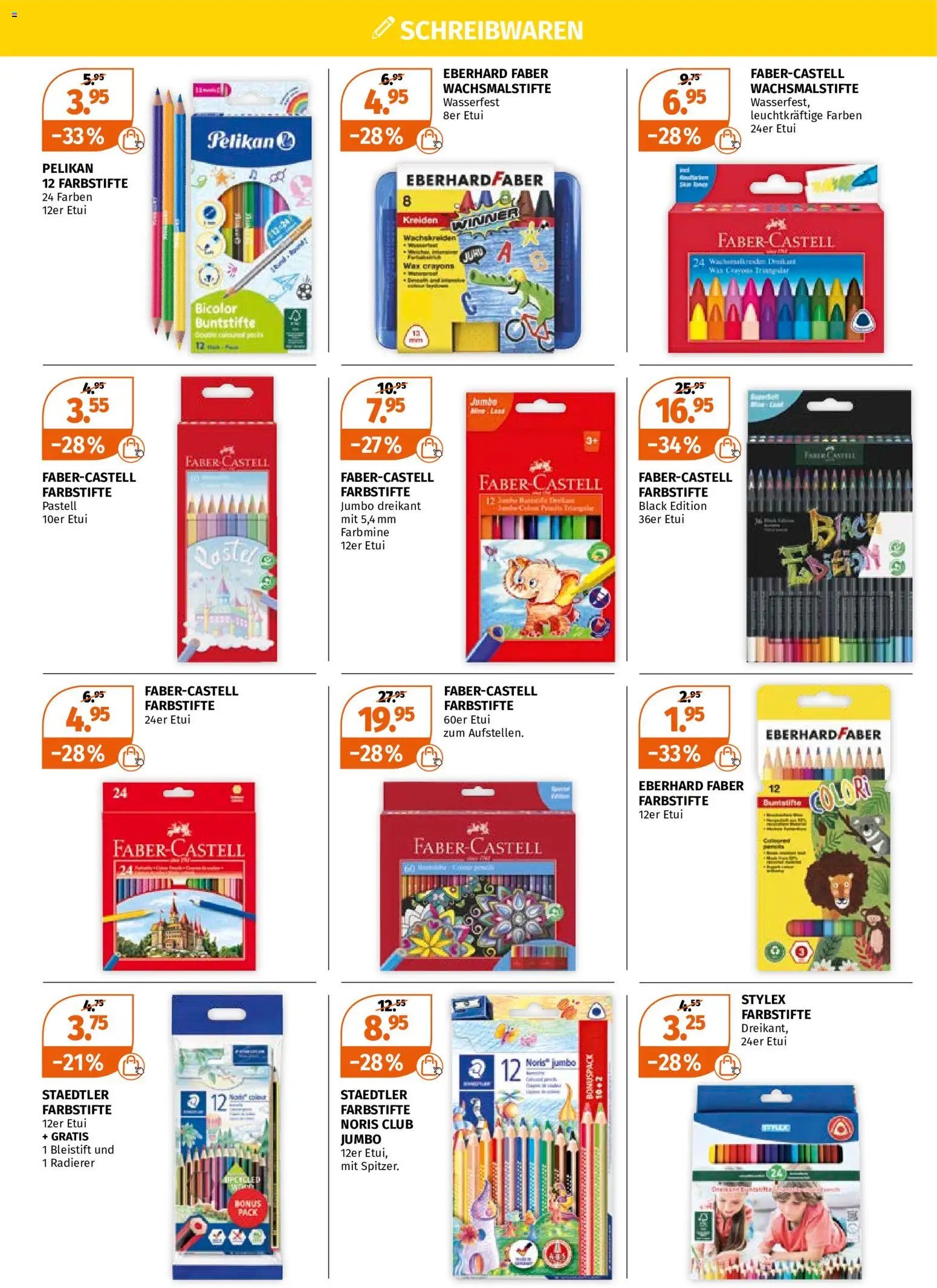 Müller aktionen Schreibware