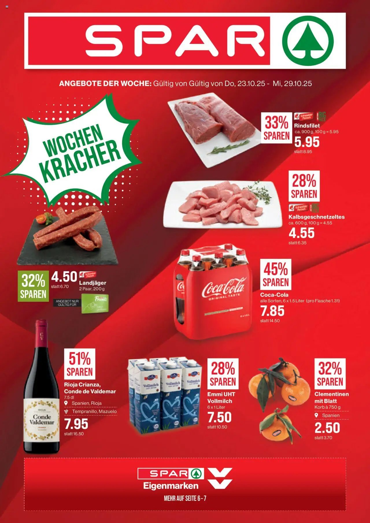 SPAR Aktionen (2025-10-23 - 2025-10-29) | 1