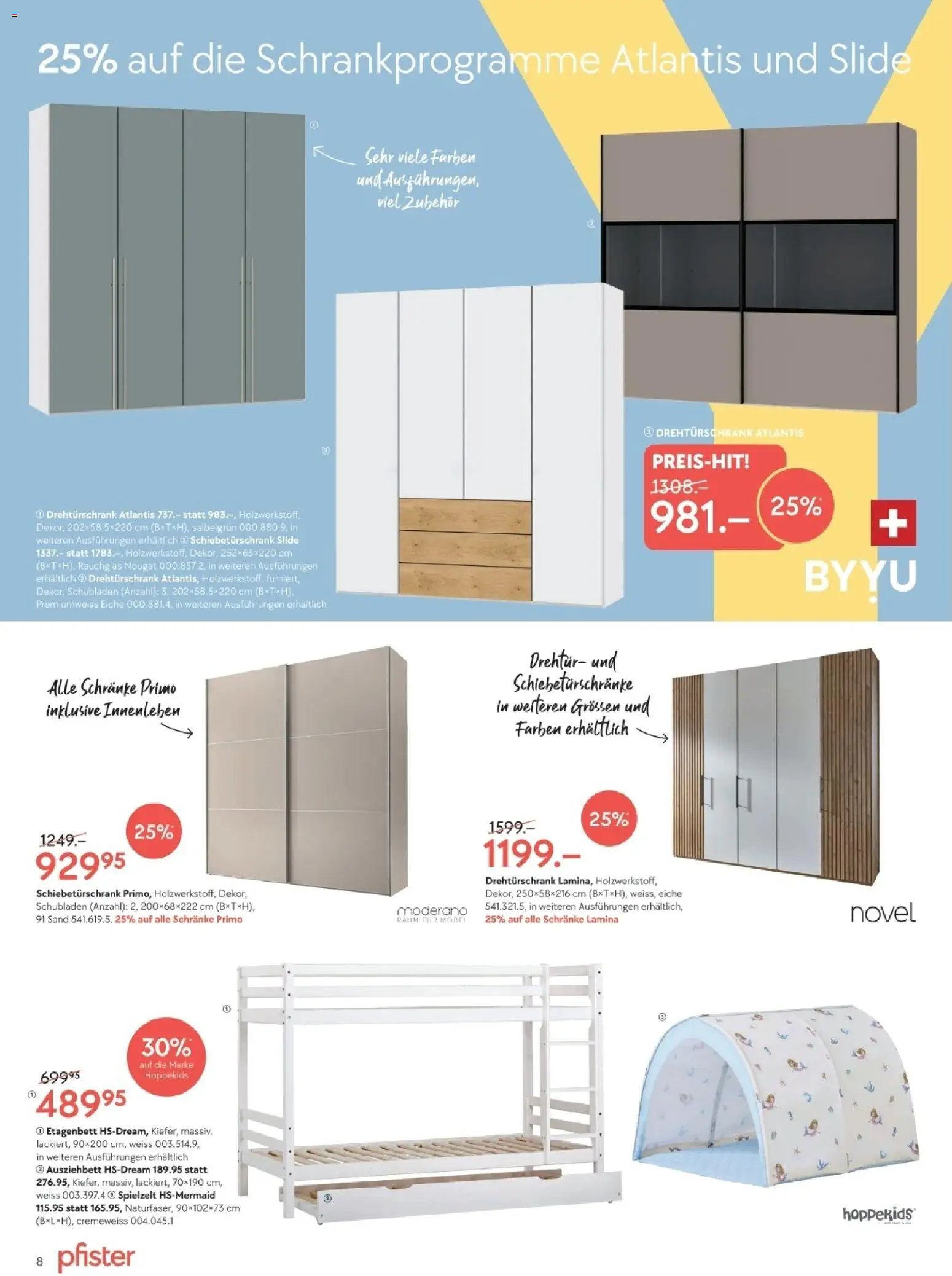 Pfister Aktionen (2025-11-04 - 2025-11-20)