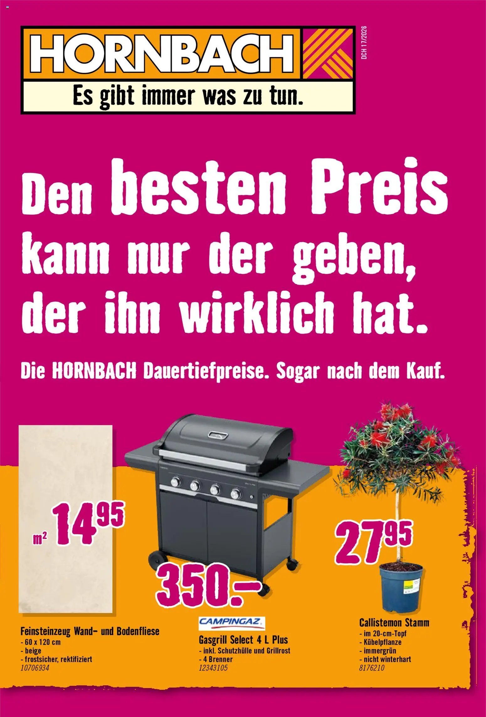 Hornbach aktionen (2026-04-28 - 2026-05-25)