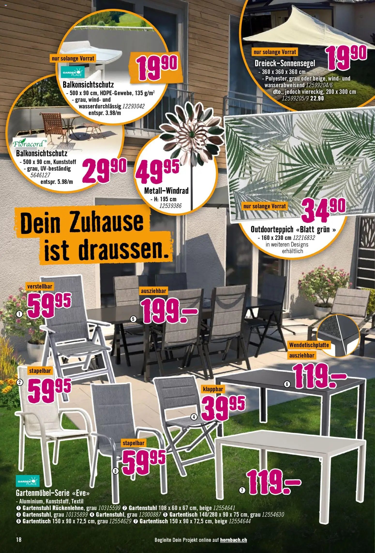 Hornbach aktionen (2026-04-28 - 2026-05-25)