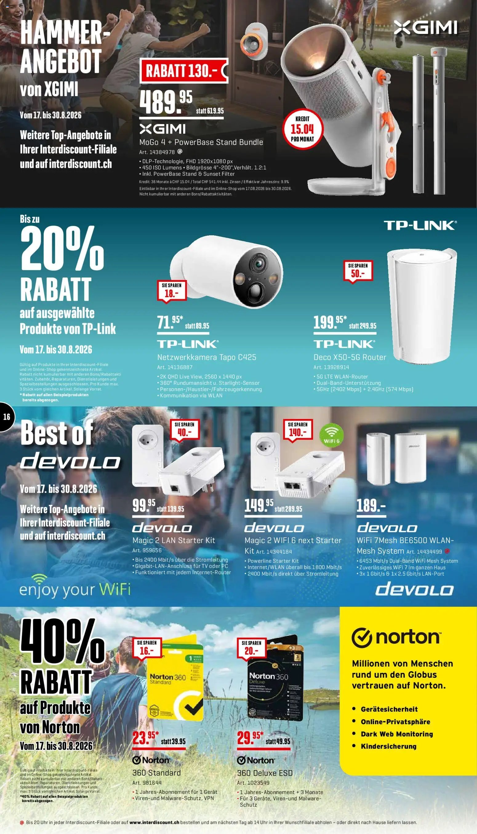 Interdiscount aktionen