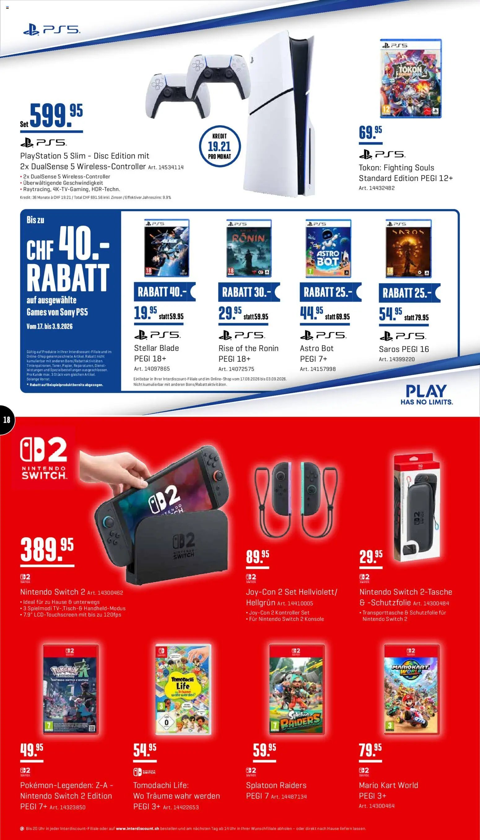 Interdiscount aktionen