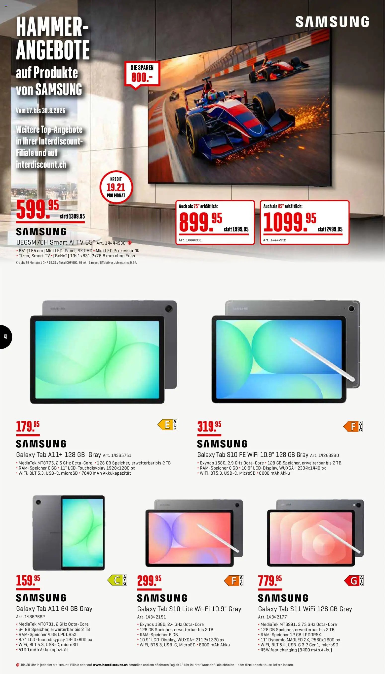 Interdiscount aktionen