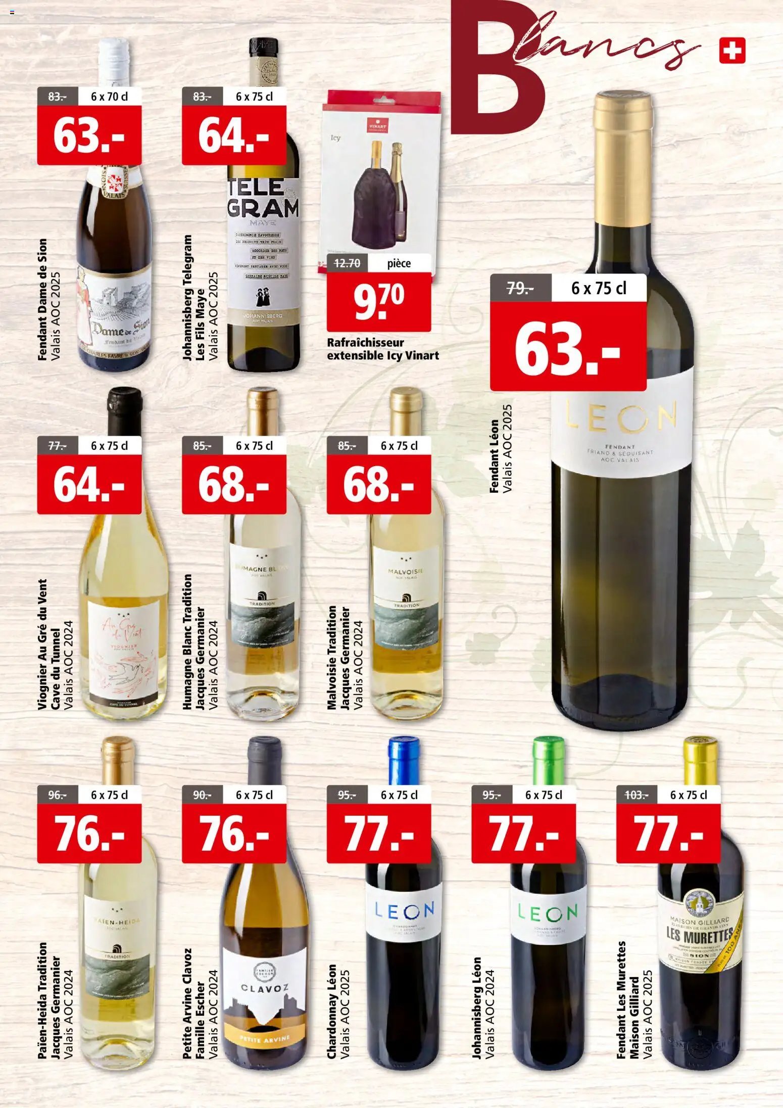 Aligro aktionen Foire aux vins Sion