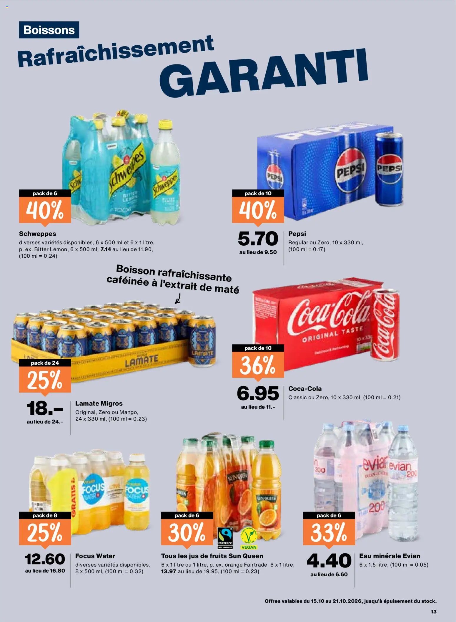 Migros aktionen FR