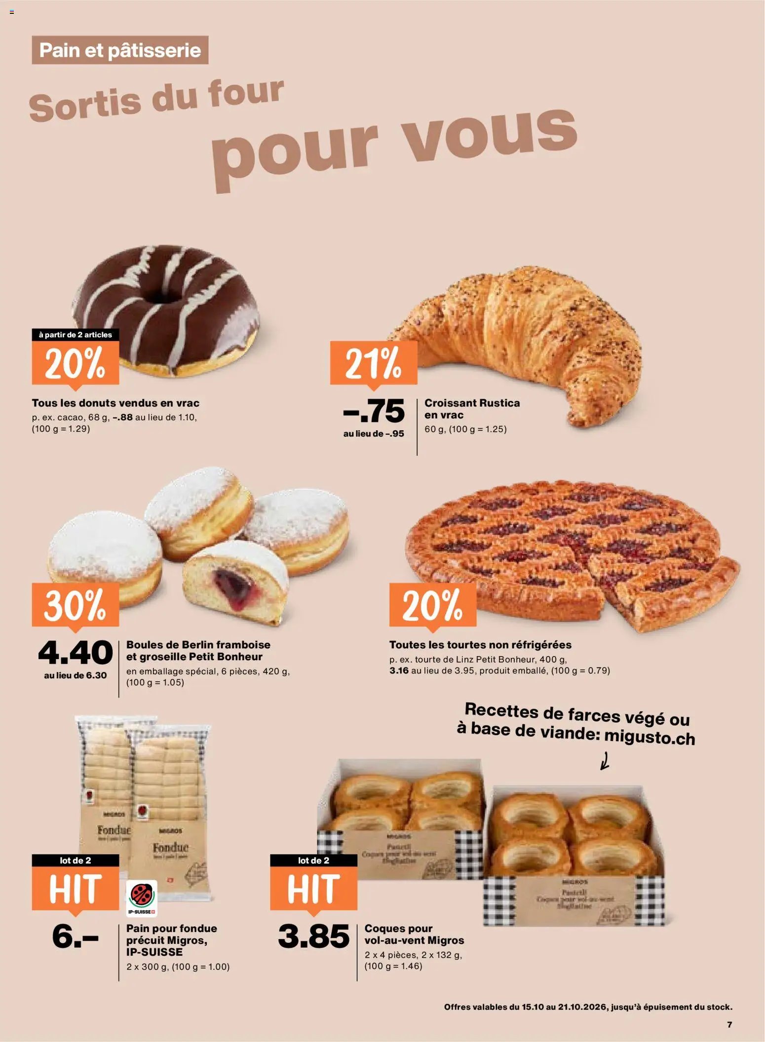 Migros aktionen FR