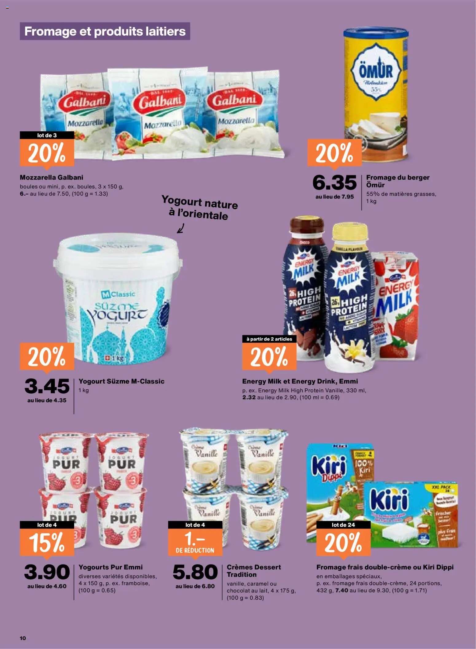 Migros aktionen FR