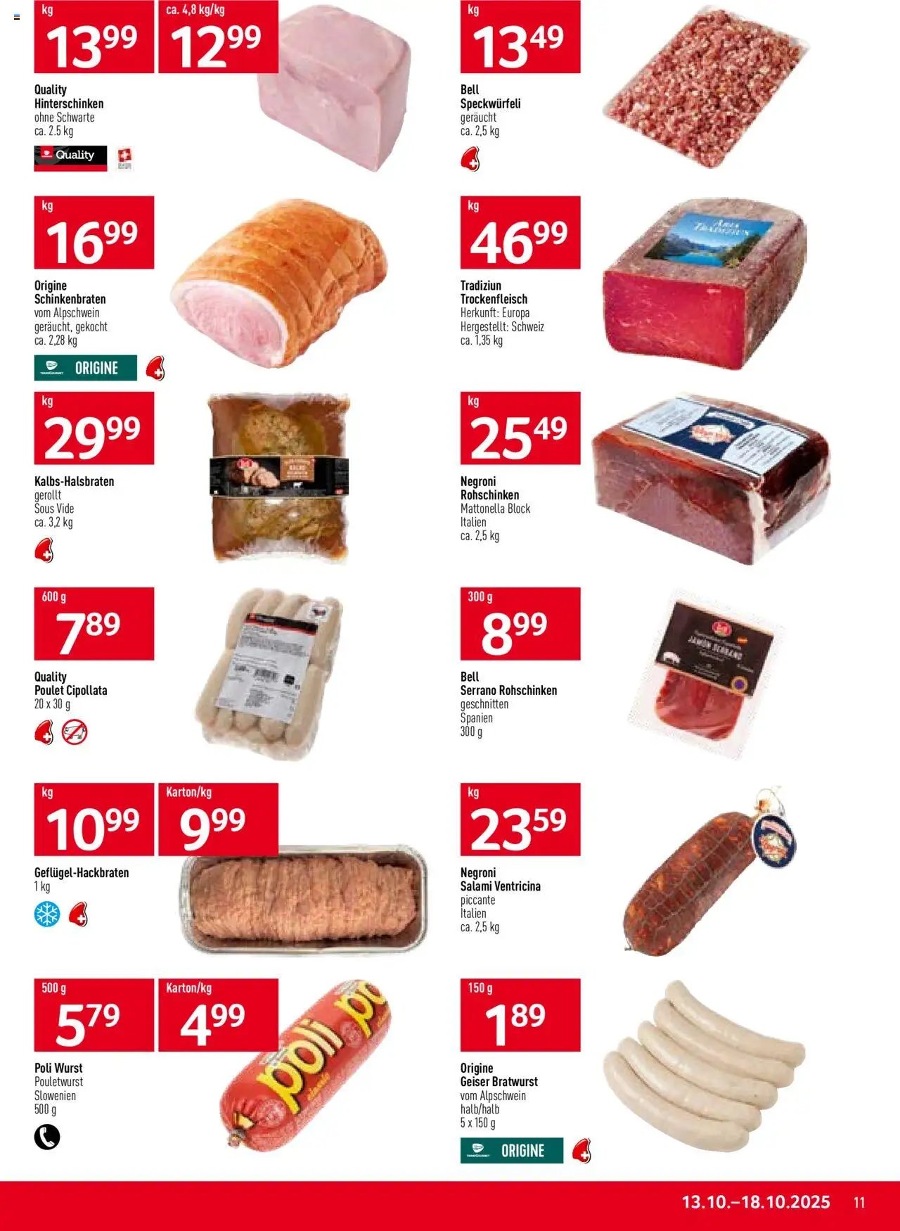 Prodega Aktionen (2025-10-13 - 2025-10-18)