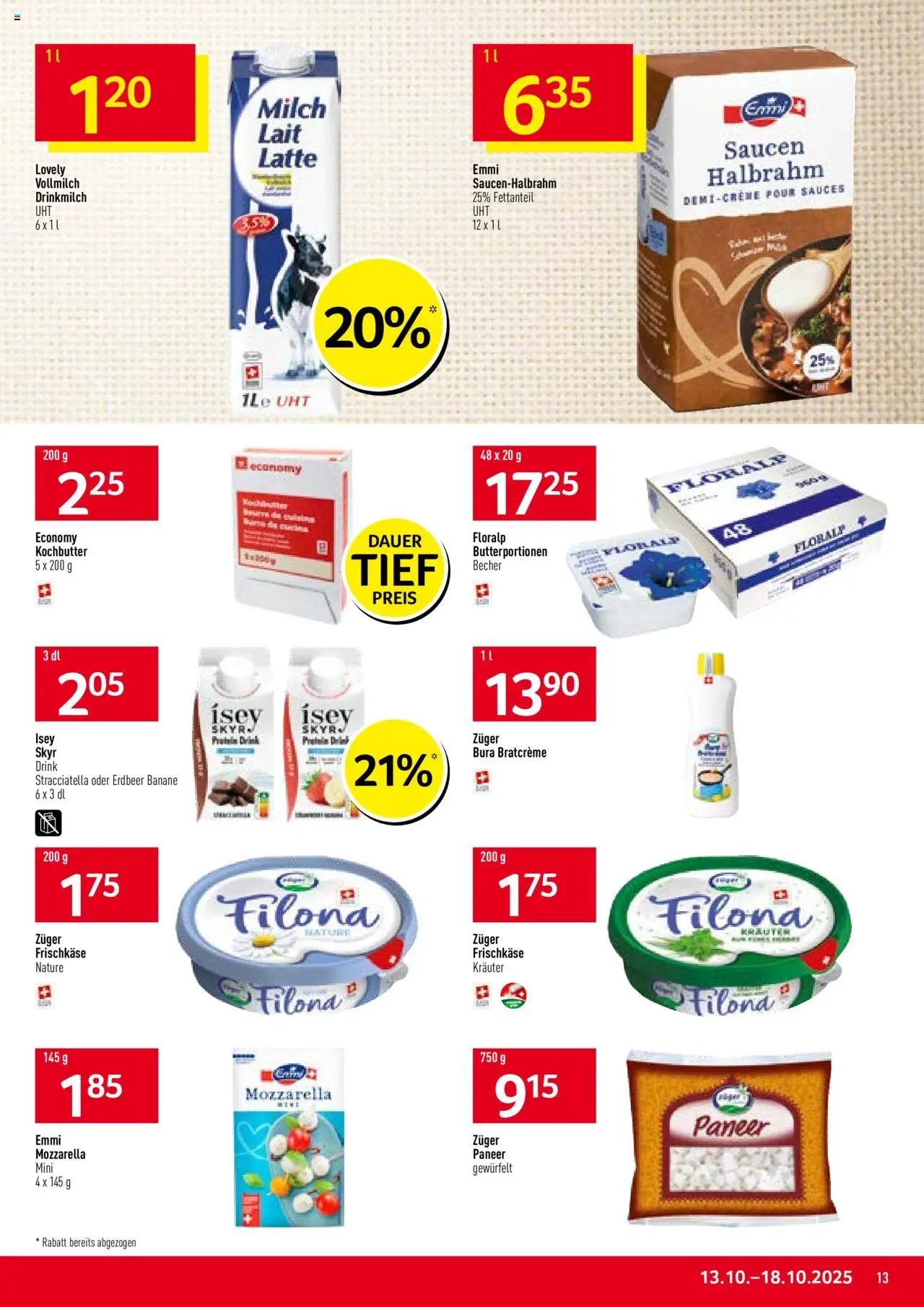 Prodega Aktionen (2025-10-13 - 2025-10-18)
