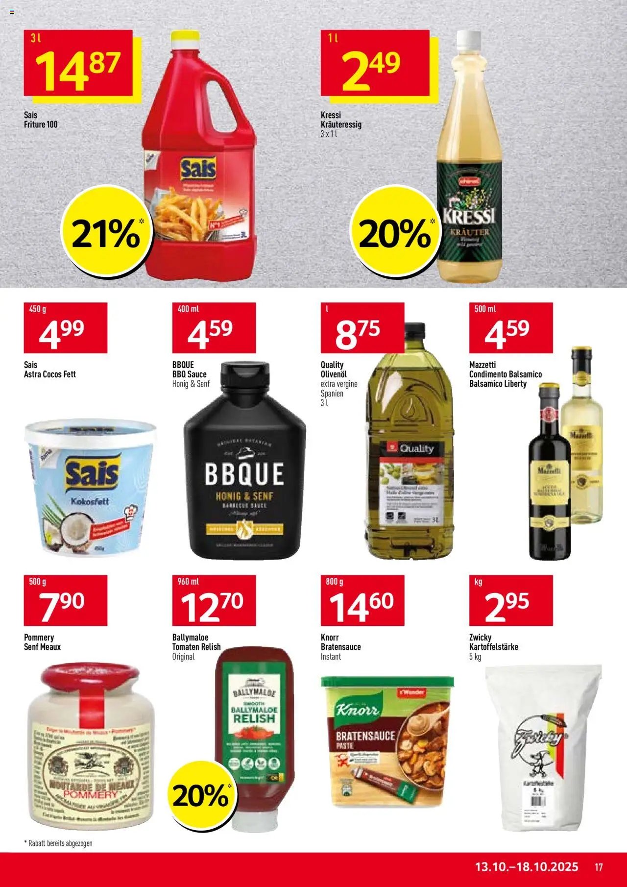 Prodega Aktionen (2025-10-13 - 2025-10-18)