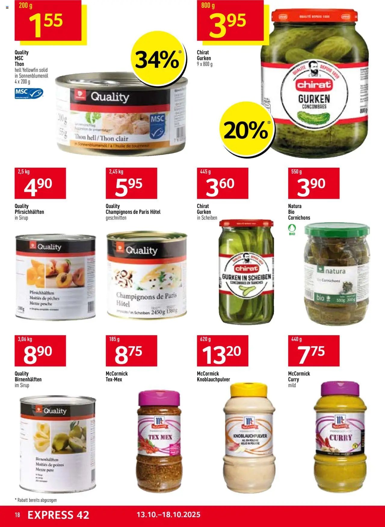 Prodega Aktionen (2025-10-13 - 2025-10-18)